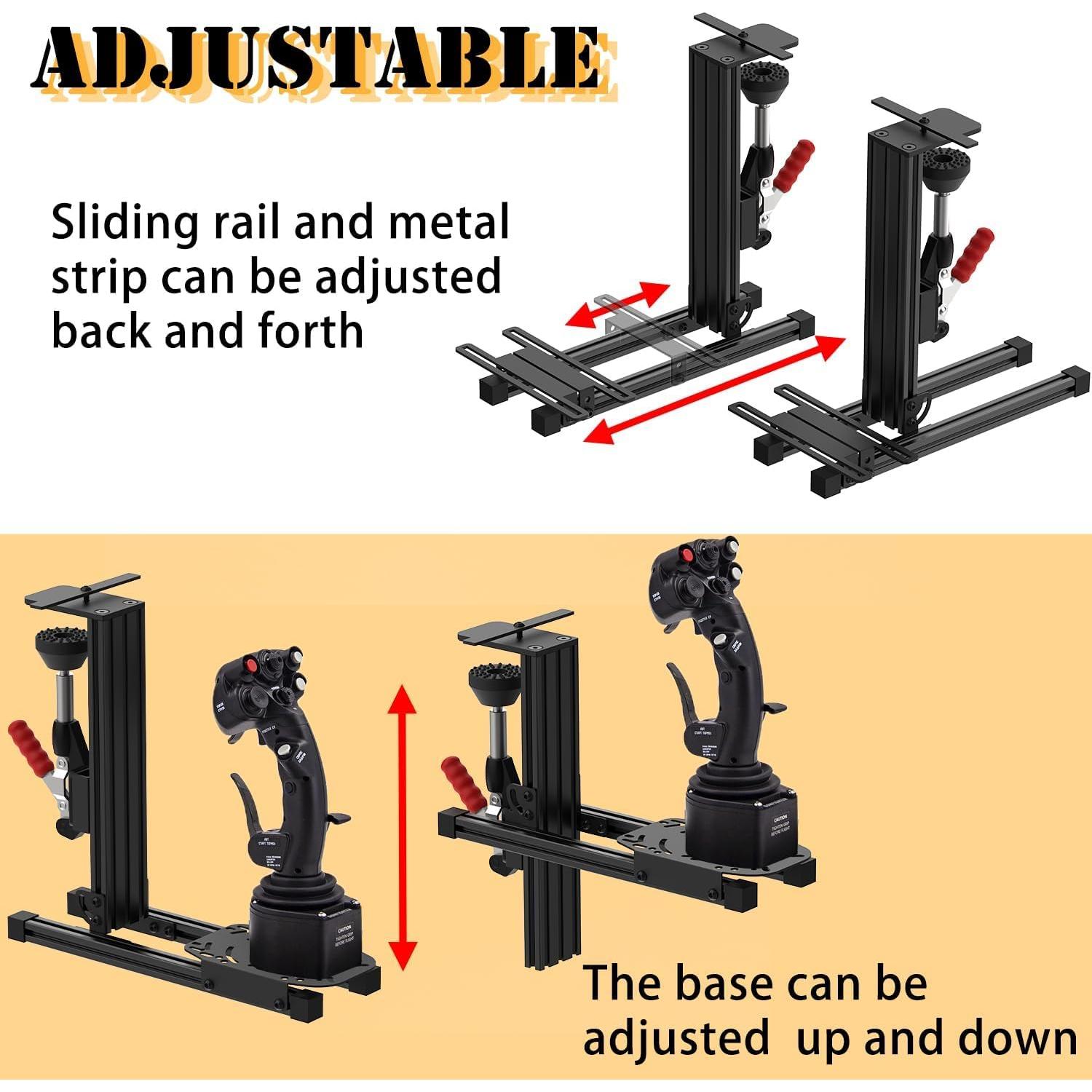 Soporte de escritorio JUYEER para joystick universal (paquete de dos)