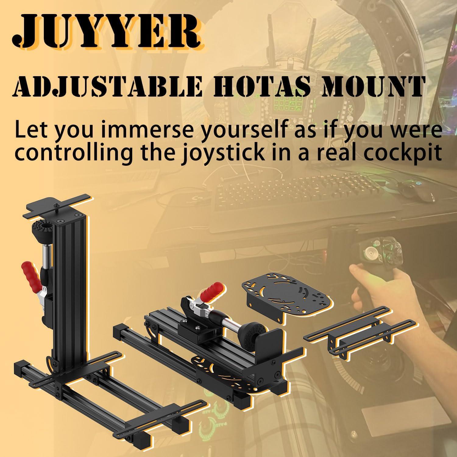 Soporte de escritorio JUYEER para joystick universal (paquete de dos)