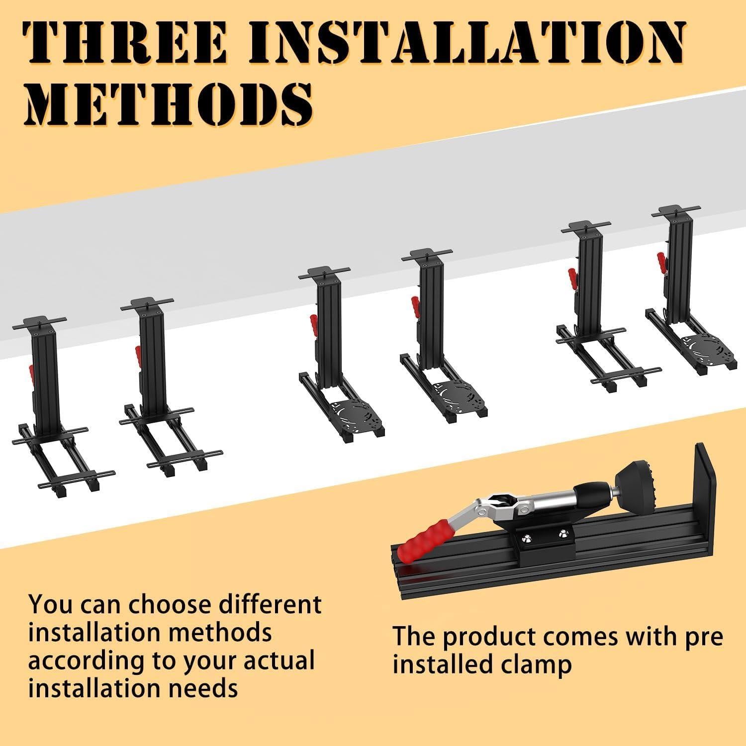 Soporte de escritorio JUYEER para joystick universal (paquete de dos)