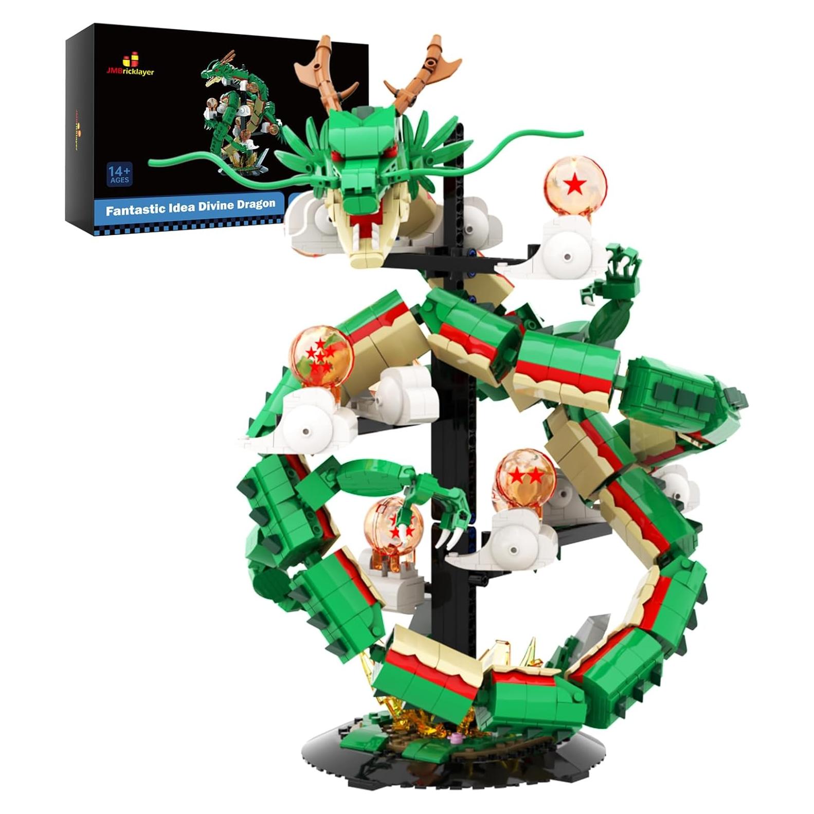 Conjunto de Construcción Dragón JMBricklayer 70134 1826 Piezas