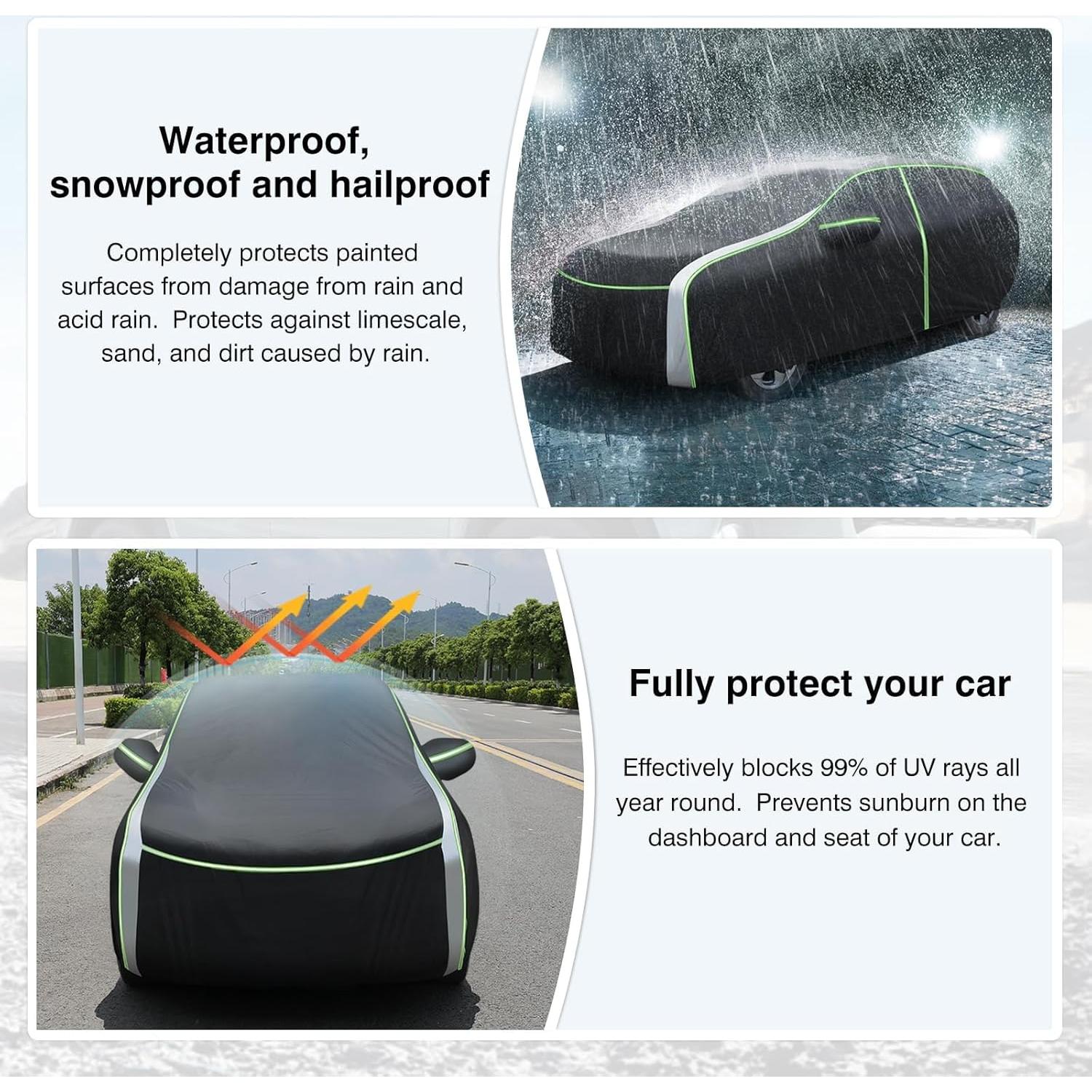 Cubierta de coche Cartist para BMW X3 2003-2026 Impermeable