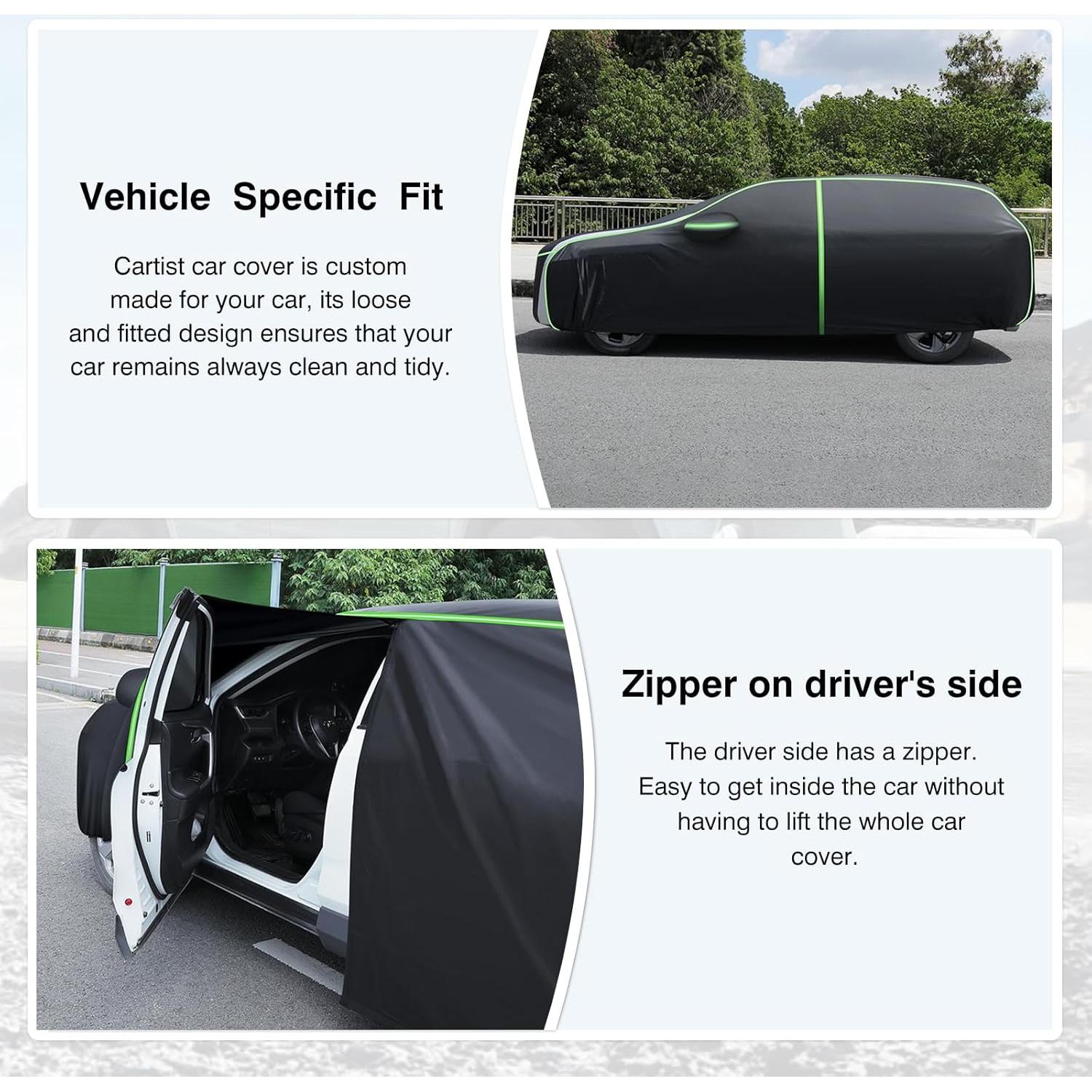 Cubierta de coche Cartist para BMW X3 2003-2026 Impermeable