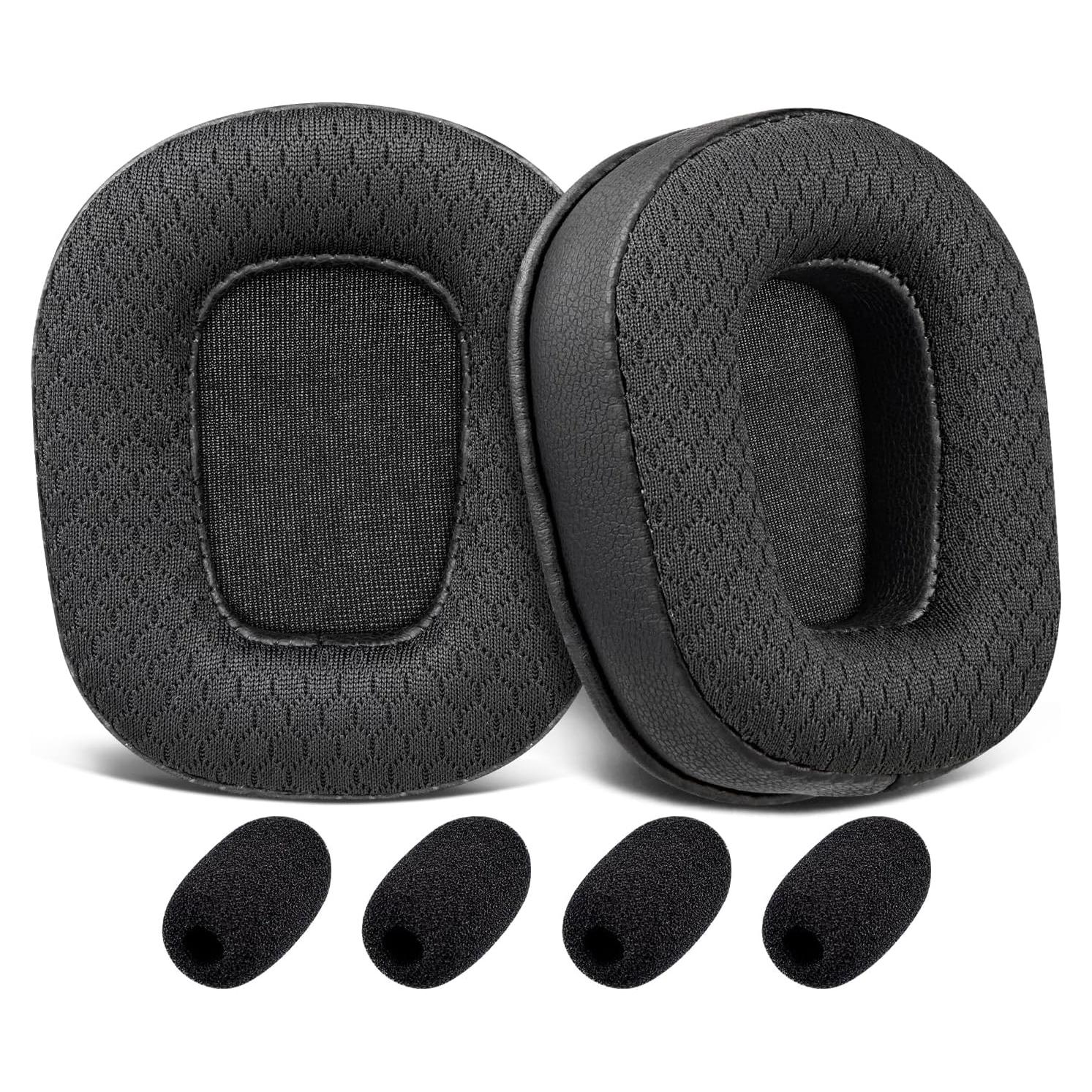 Almohadillas de Reemplazo SOULWIT para Auriculares B350XT - Negro