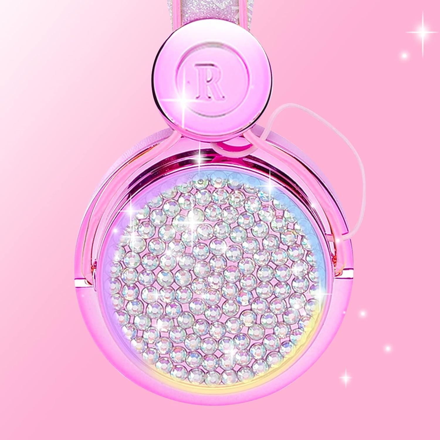 Auriculares Inalámbricos KORABA para Niños Rosa con Micrófono