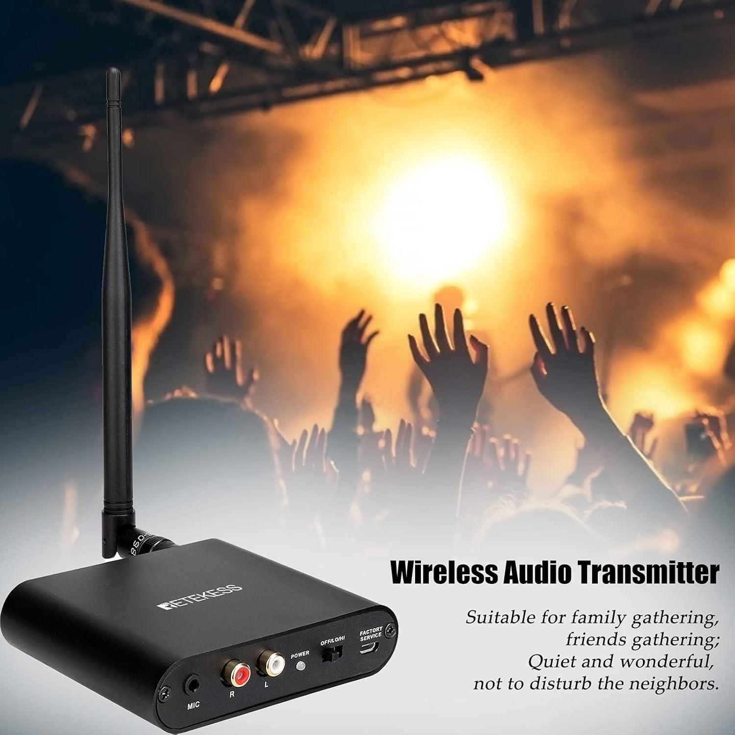 Auriculares Inalámbricos Retekess TA003 con Transmisor 300m