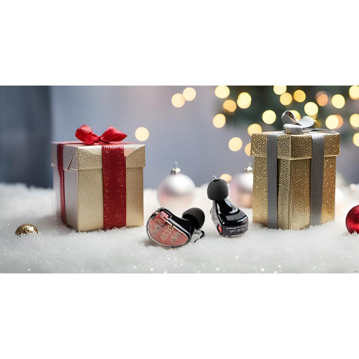 Auriculares KZ AS10 HiFi 5BA con Micrófono, Negro