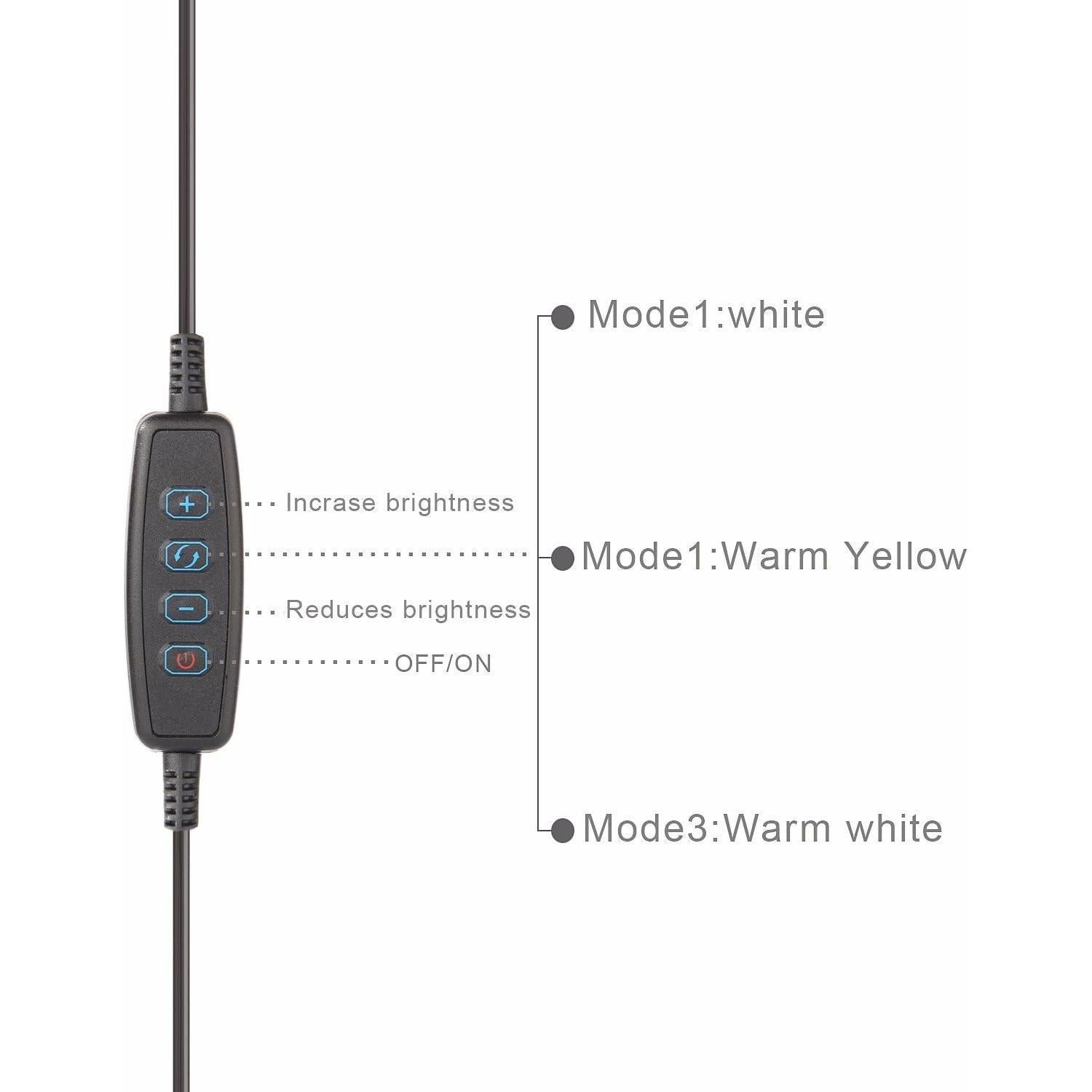 Anillo de Luz LED Sokani con Soporte para Teléfono Móvil