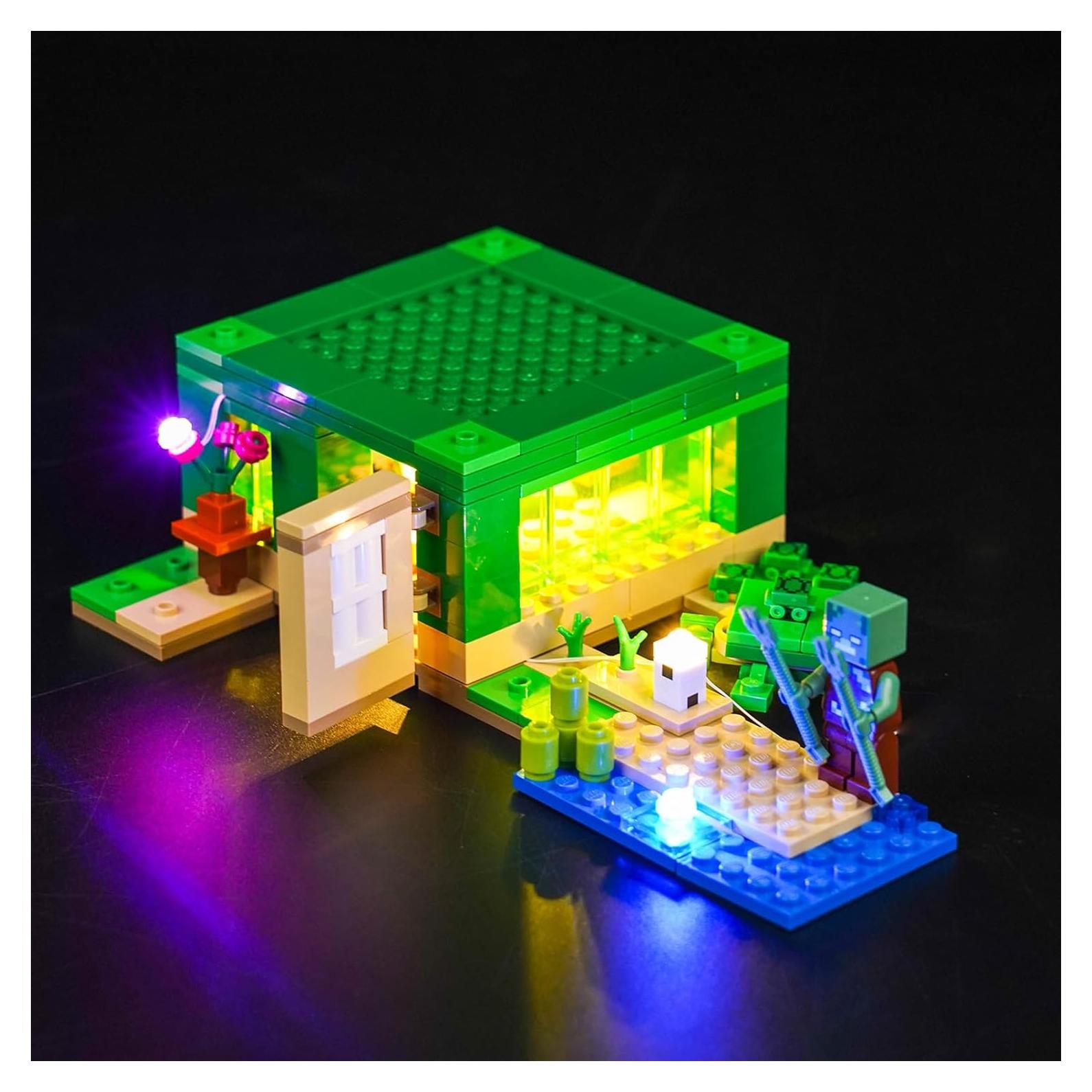 Kit de Luz BrickBling para Lego Casa de la Tortuga 21254