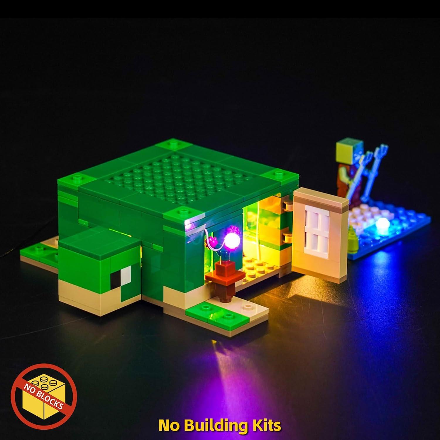 Kit de Luz BrickBling para Lego Casa de la Tortuga 21254