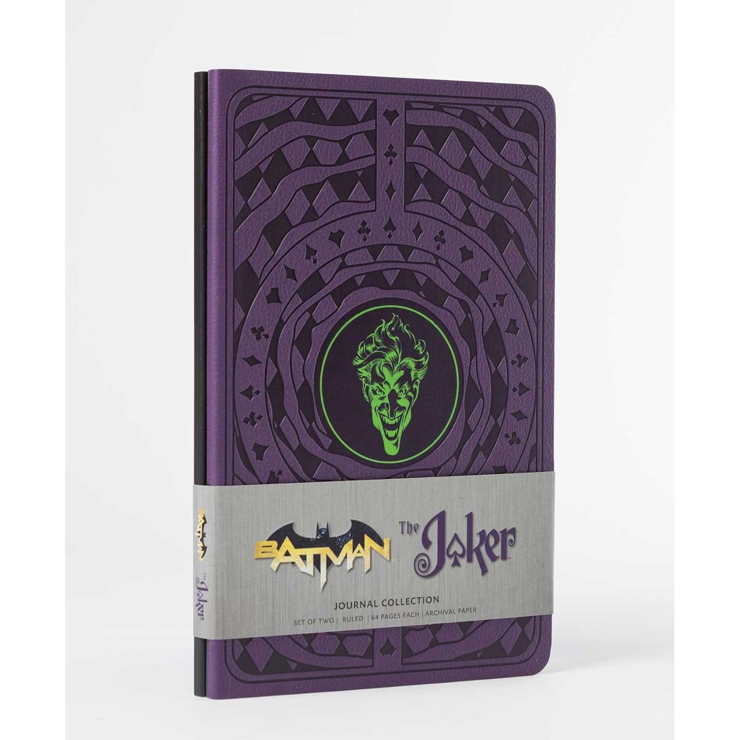 DC Comics: Character Journal Collection (Set of 2): Batman and Joker