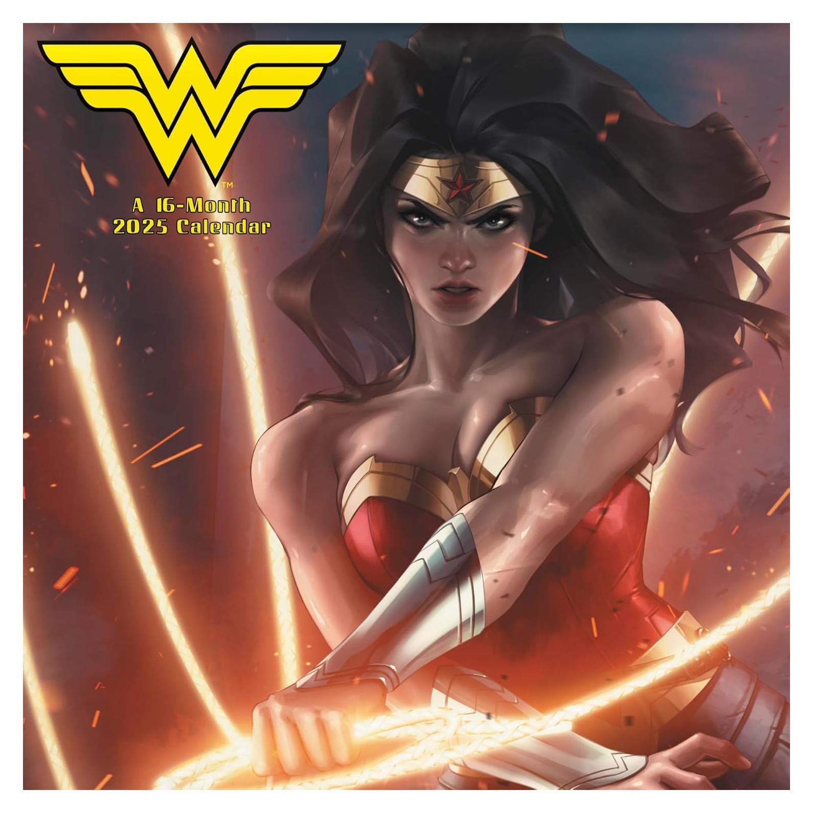2025 DC Comics Wonder Woman Wall Calendar