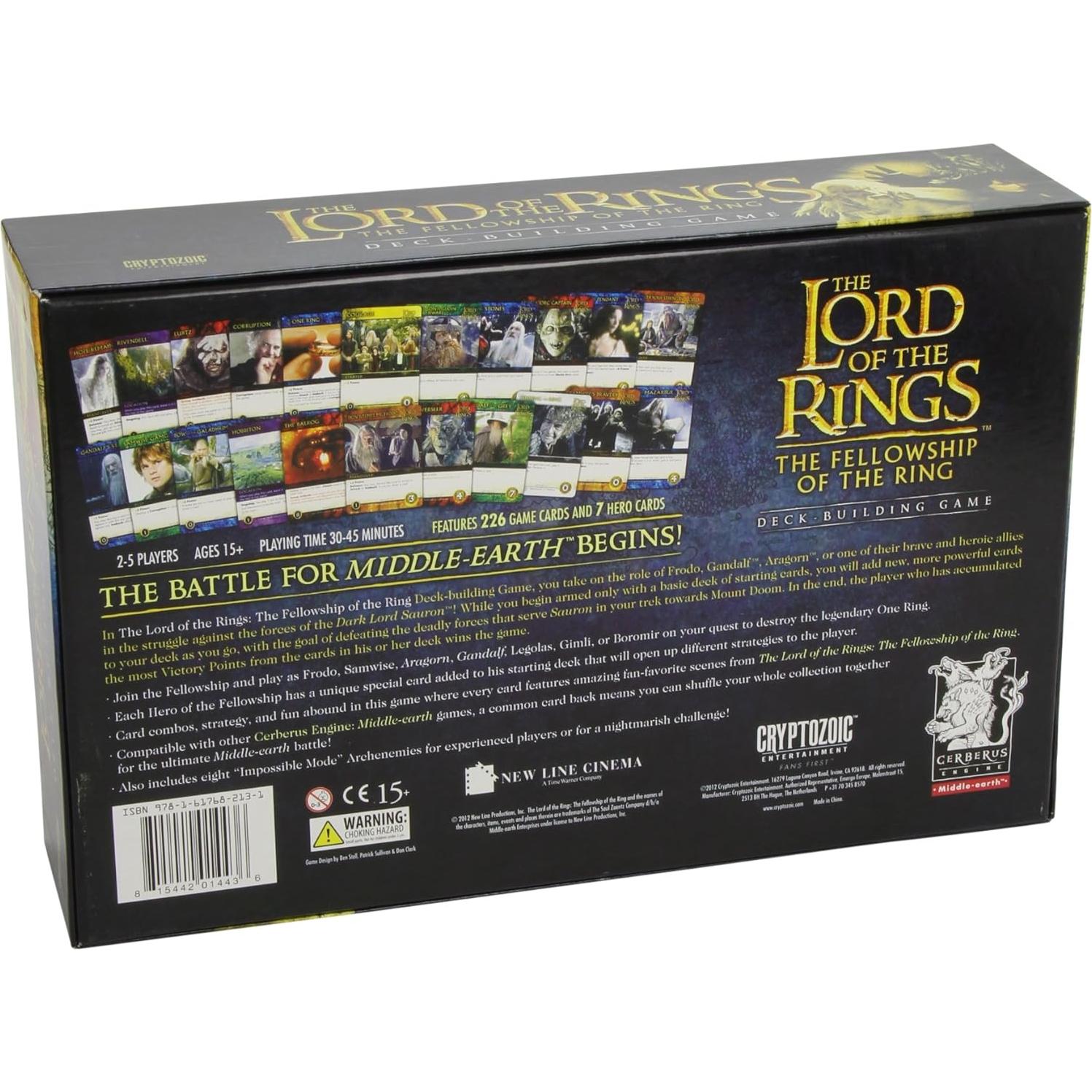 Juego de Cartas El Señor de los Anillos - Rejects 2 a 5 Jugadores