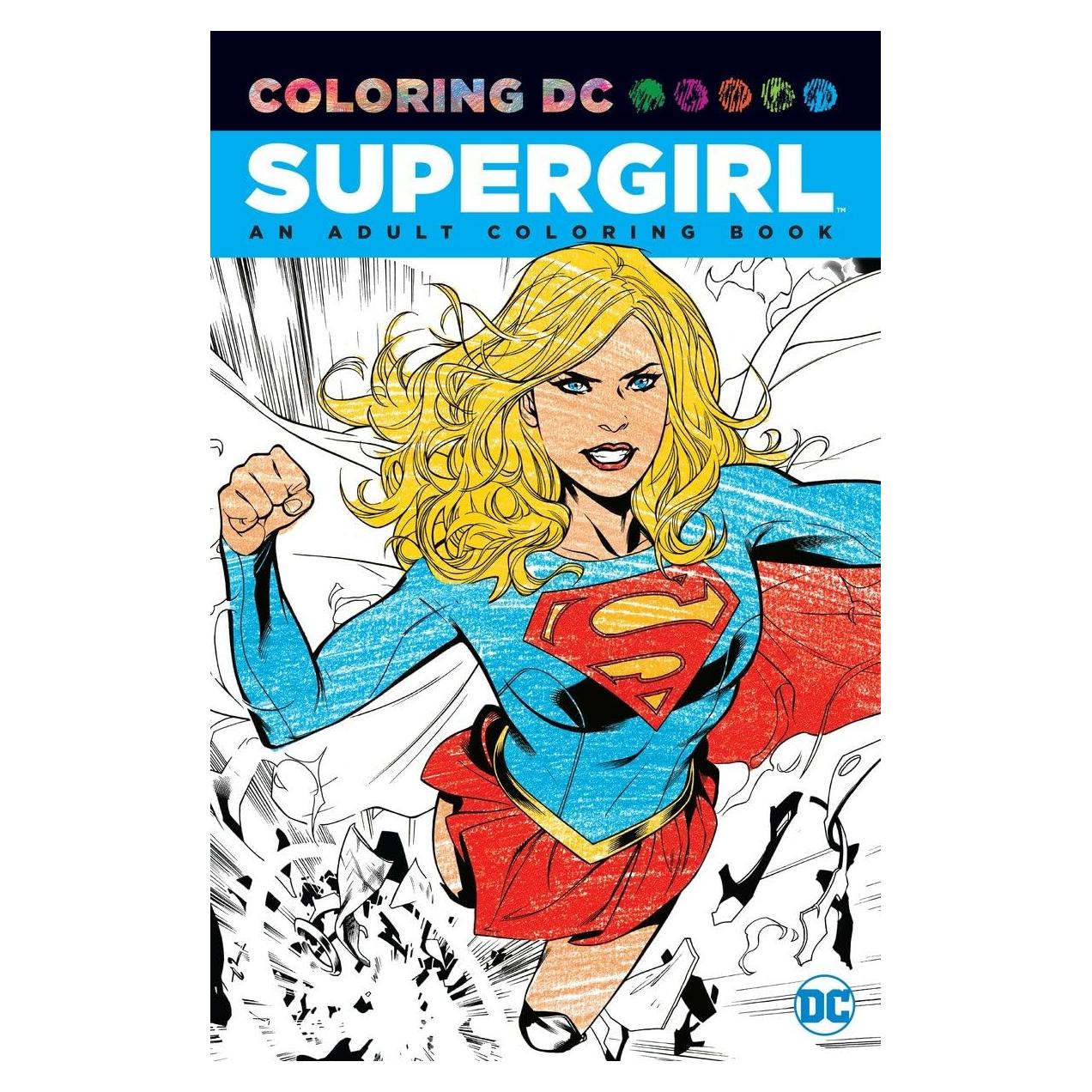 Supergirl: An Adult Coloring Book