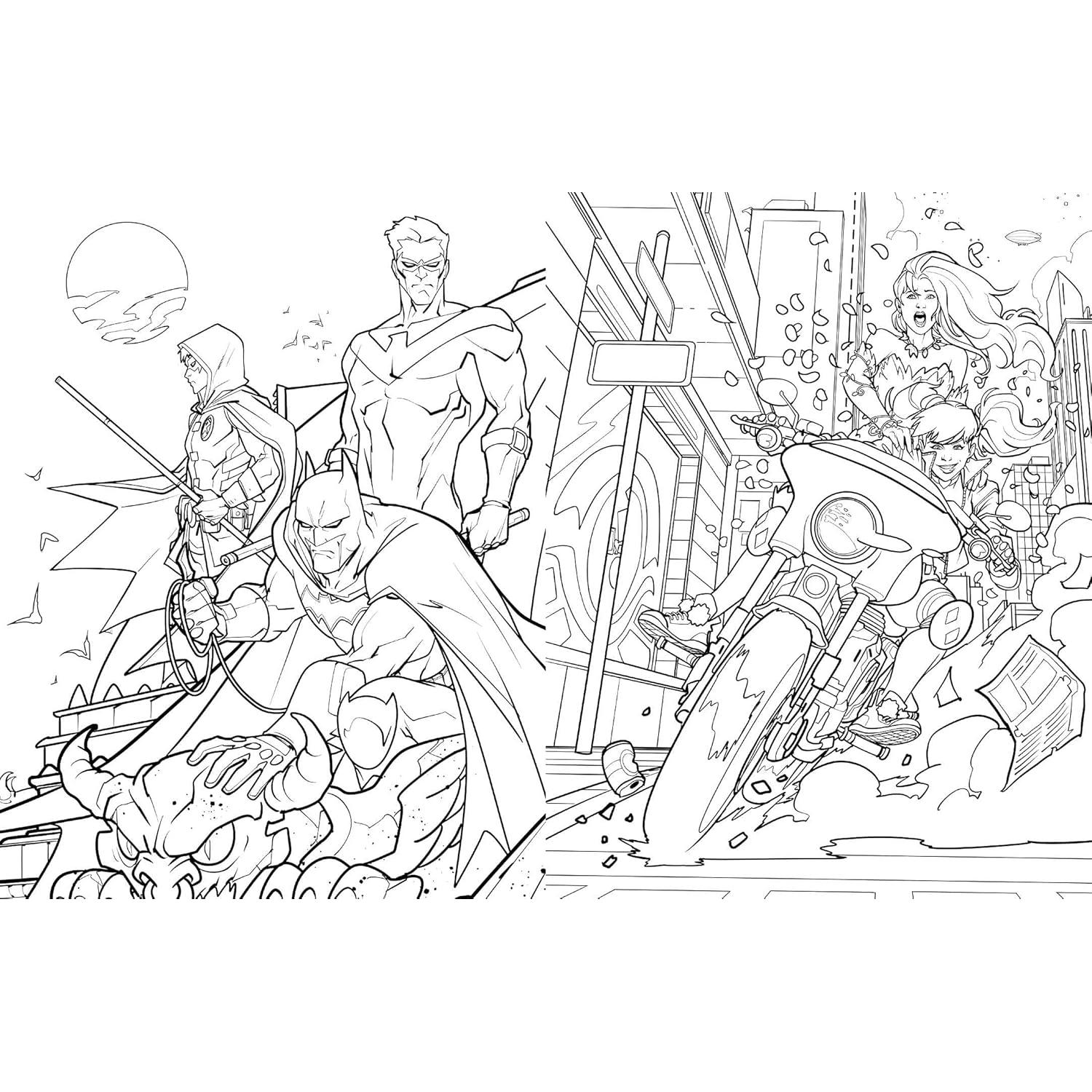 Batman: The Official Coloring Book