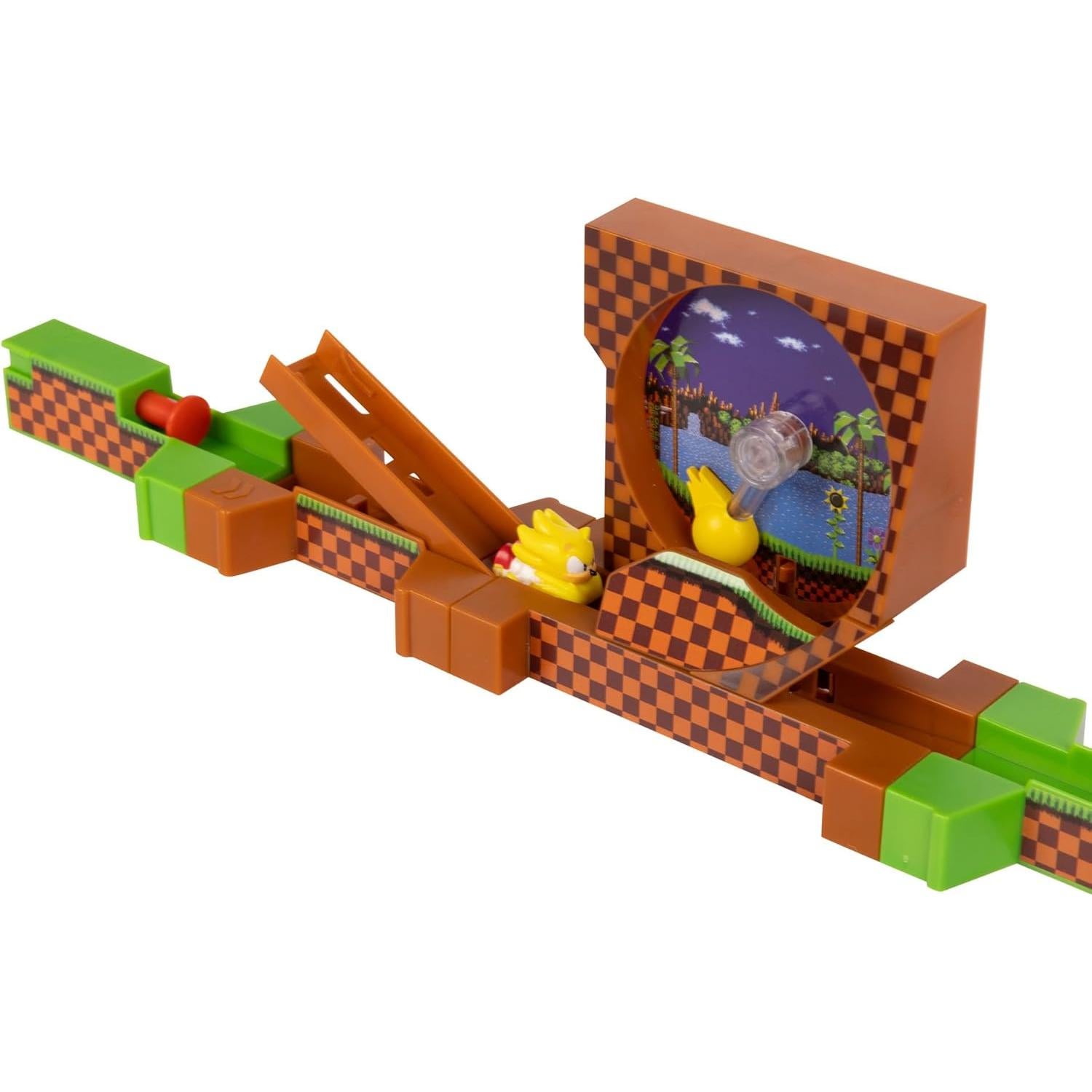 Playset Deluxe Sonic The Hedgehog con figura Super Sonic