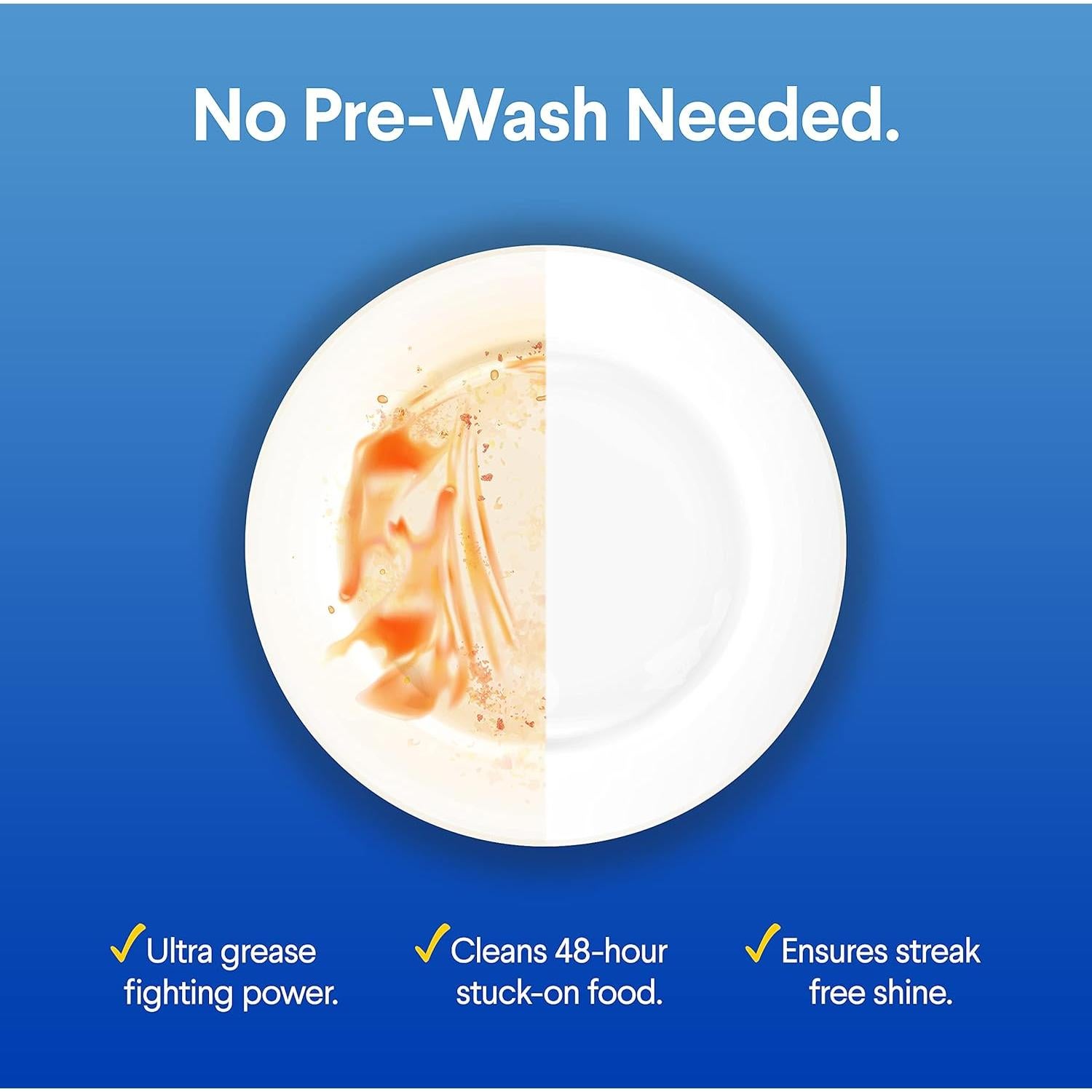 Detergente para Lavavajillas Clorox Triple Action 16 Paquetes Aroma Fresco