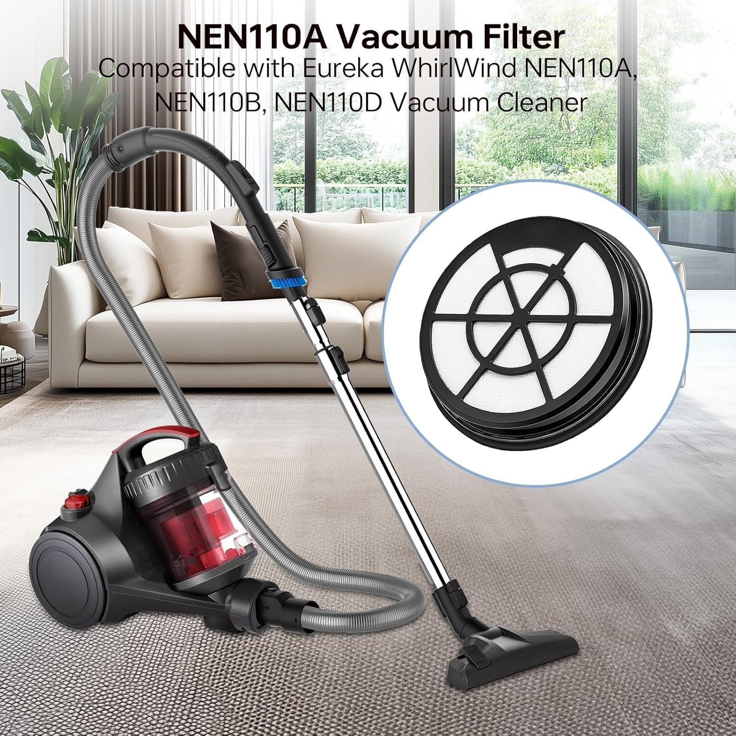 Filtro de Aspiradora Kalolado NEN110A/NEN110B/NEN110D HEPA - Paquete de 6