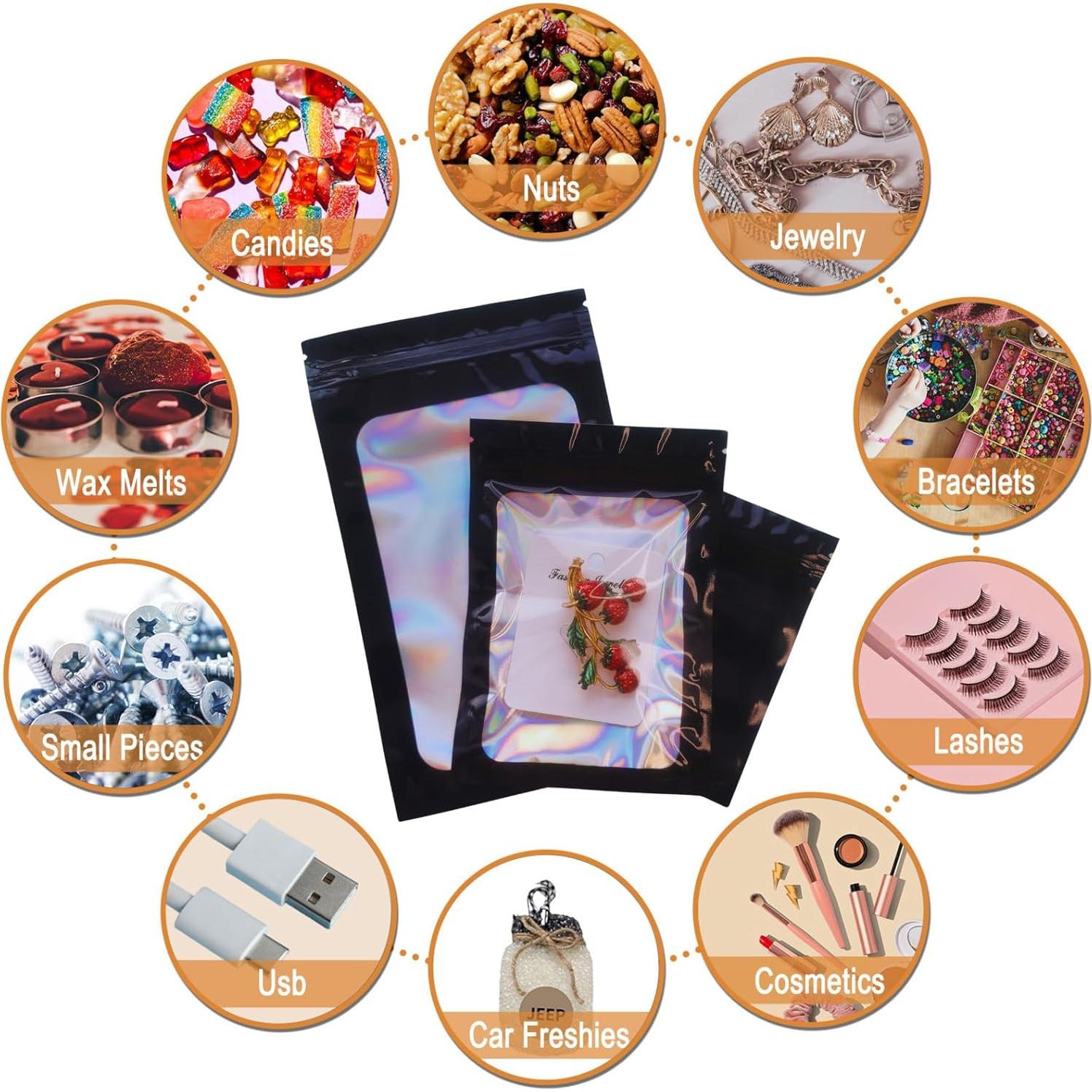 Bolsas Mylar Sylvia Flower 300 Unidades 3 Tamaños Reutilizables