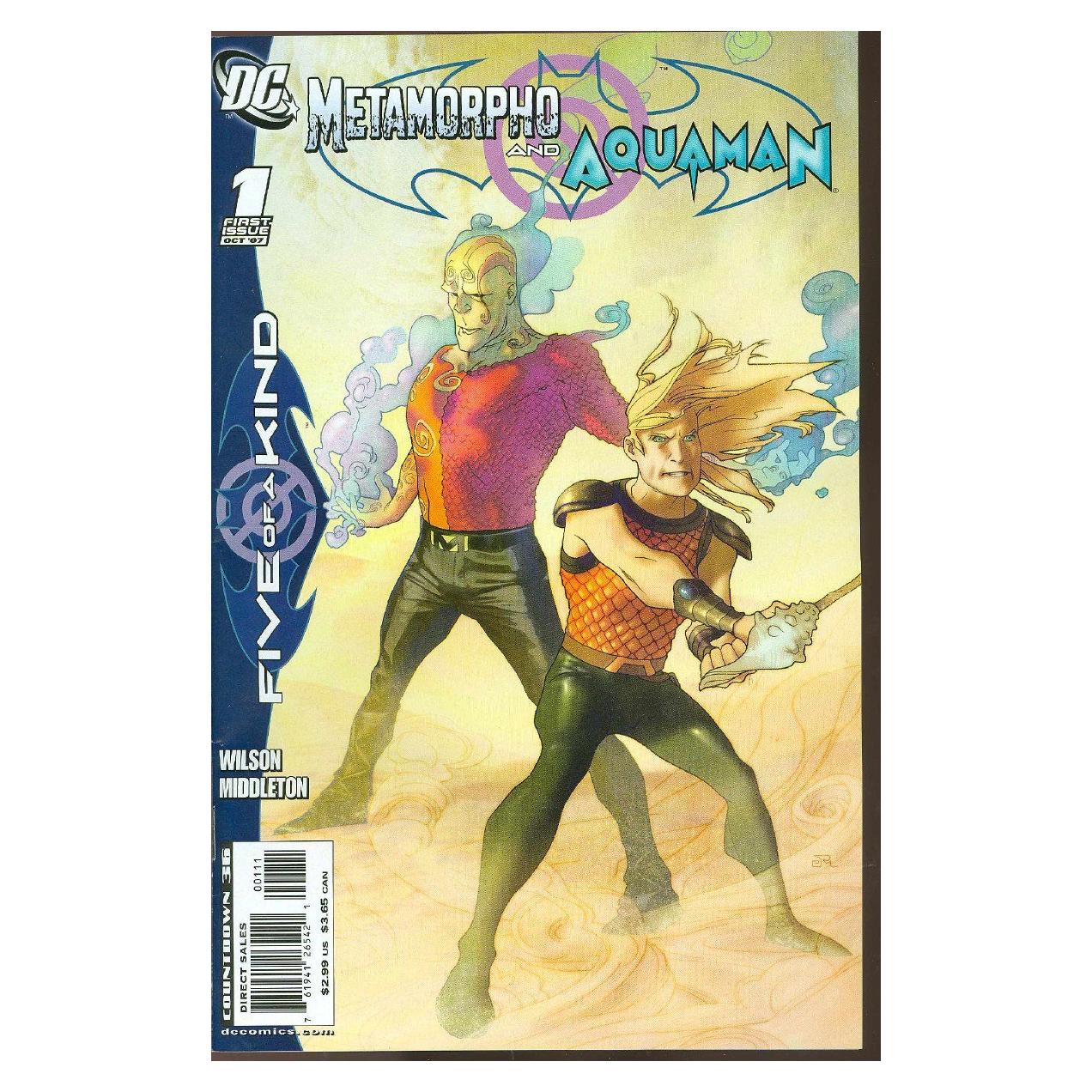 Cómic Forasteros: Cinco de un Tipo - D.C. - Semana 4