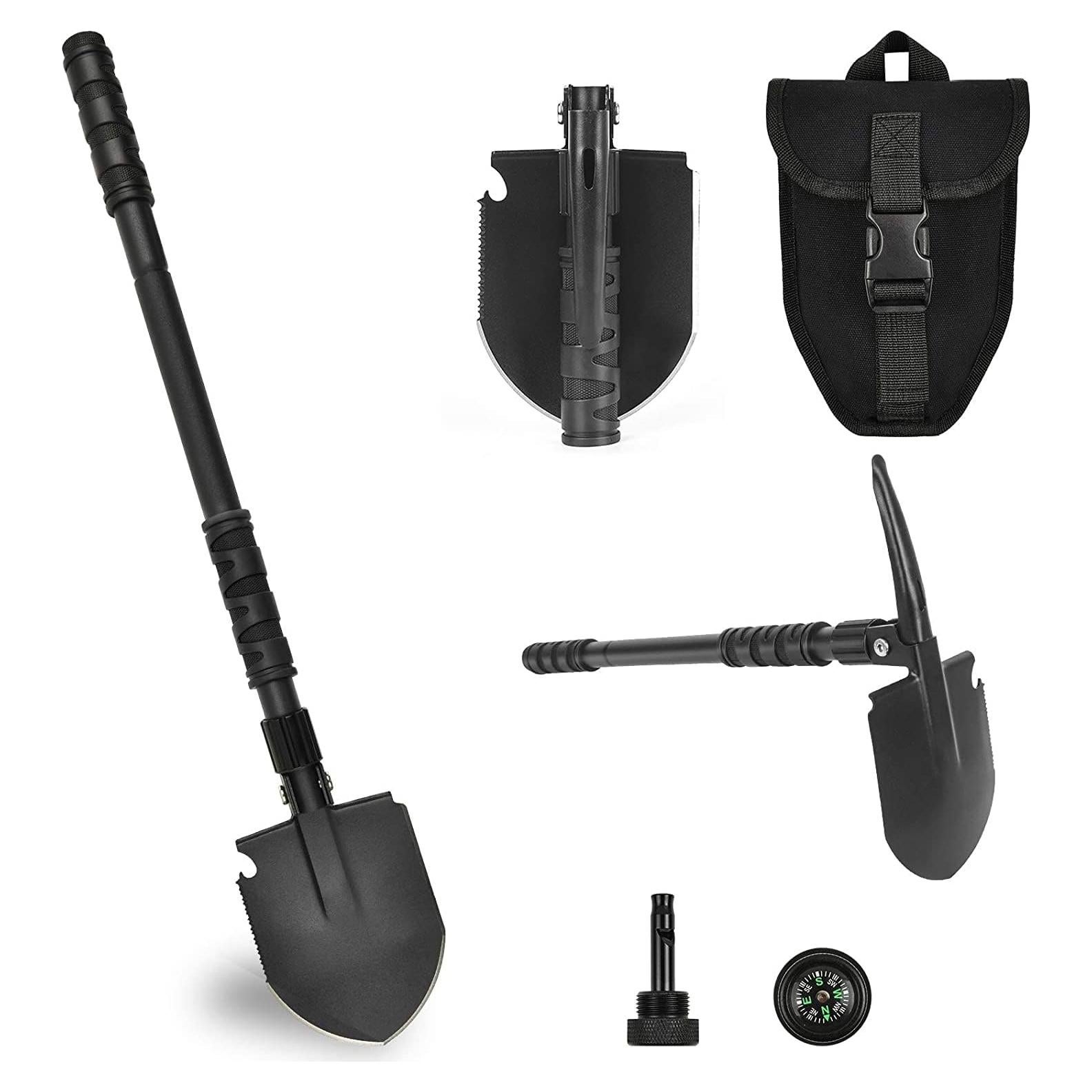 Pala Plegable FullLit 61.5 cm Multiherramienta de Supervivencia