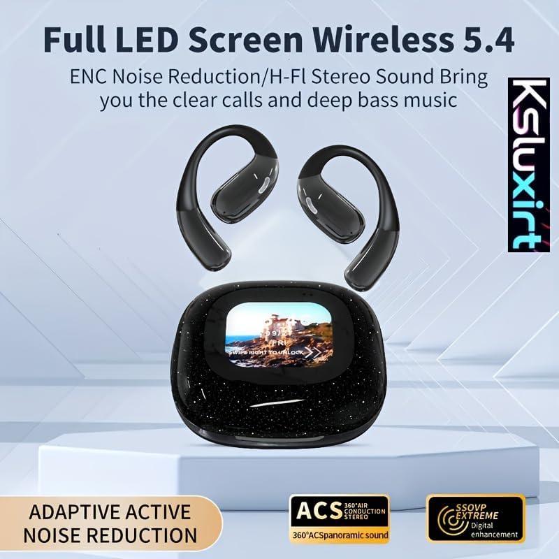 Auriculares Inalámbricos Traductores AI 3 en 1 - Negro