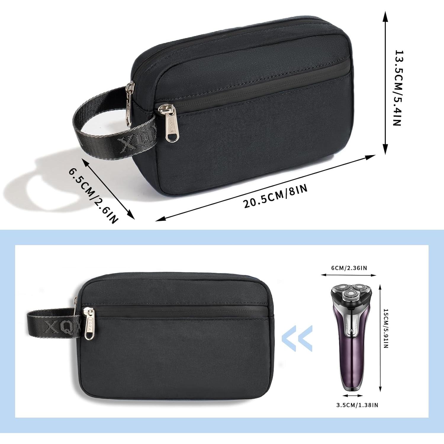 Bolsa de Aseo XQXA Unisex Resistente al Agua 20.3x13.7cm