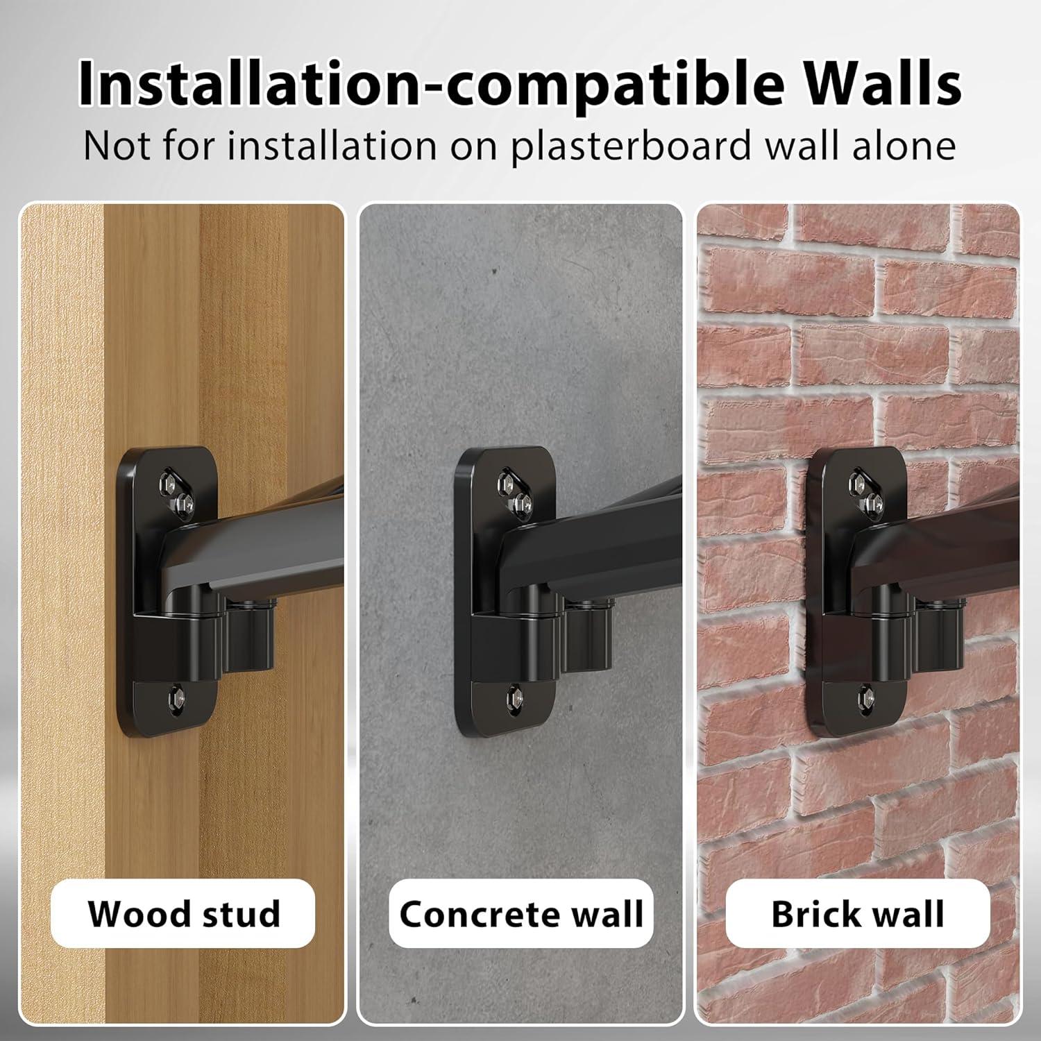 Soporte de Pared Doble Monitor BONTEC 13-32" Ajustable 9kg