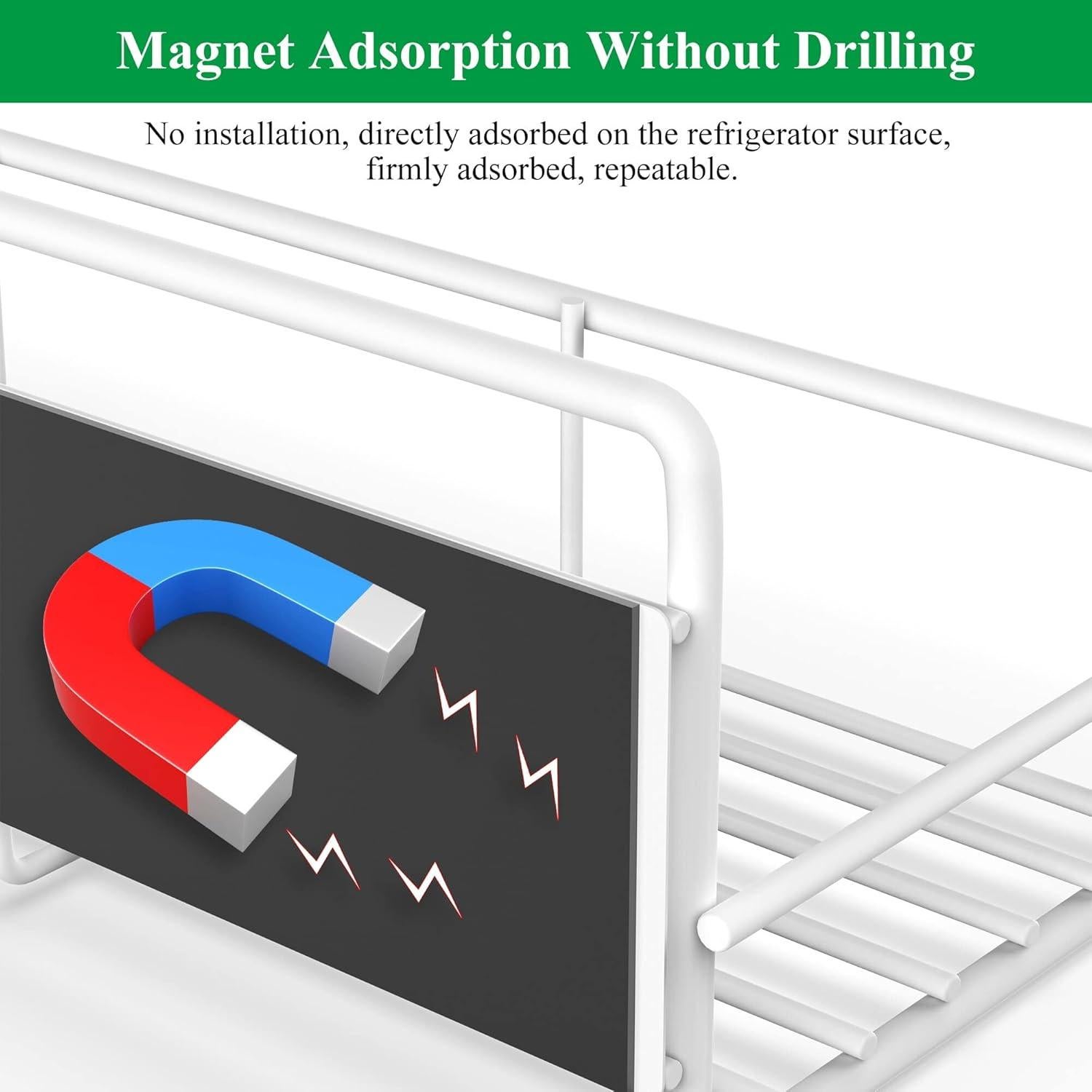 Organizador de Especias Magnético HuggieGems Blanco 2 Paquetes