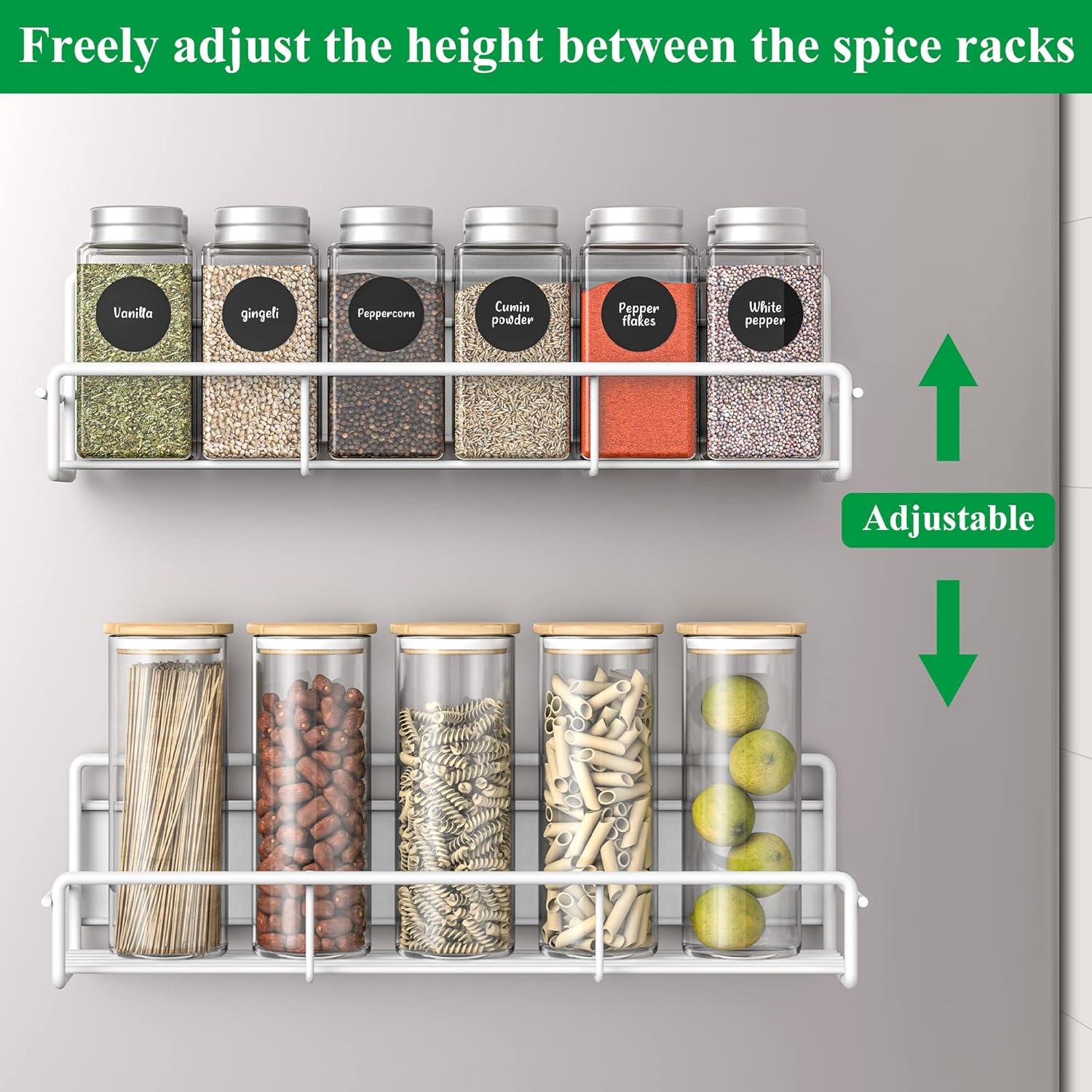 Organizador de Especias Magnético HuggieGems Blanco 2 Paquetes