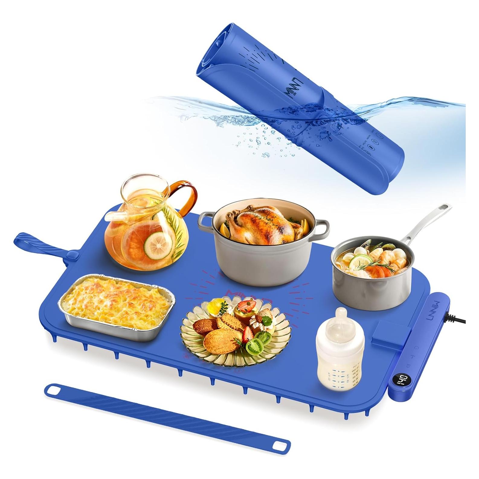 Alfombrilla Calentadora de Comida LNNIW 65.5x36.8cm 420W