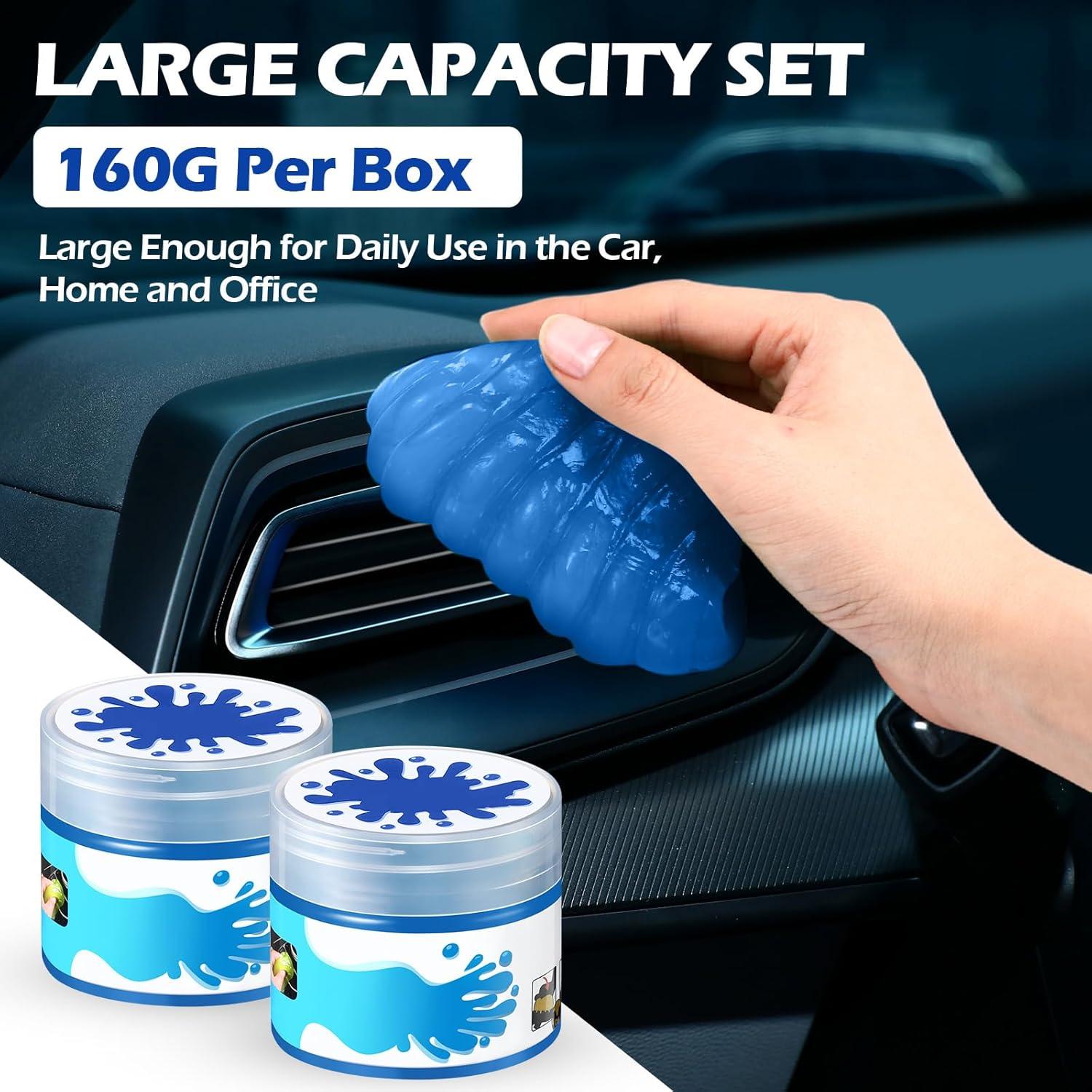 Kit de Limpieza para Autos Datanly - 12 Gel Azul 160g