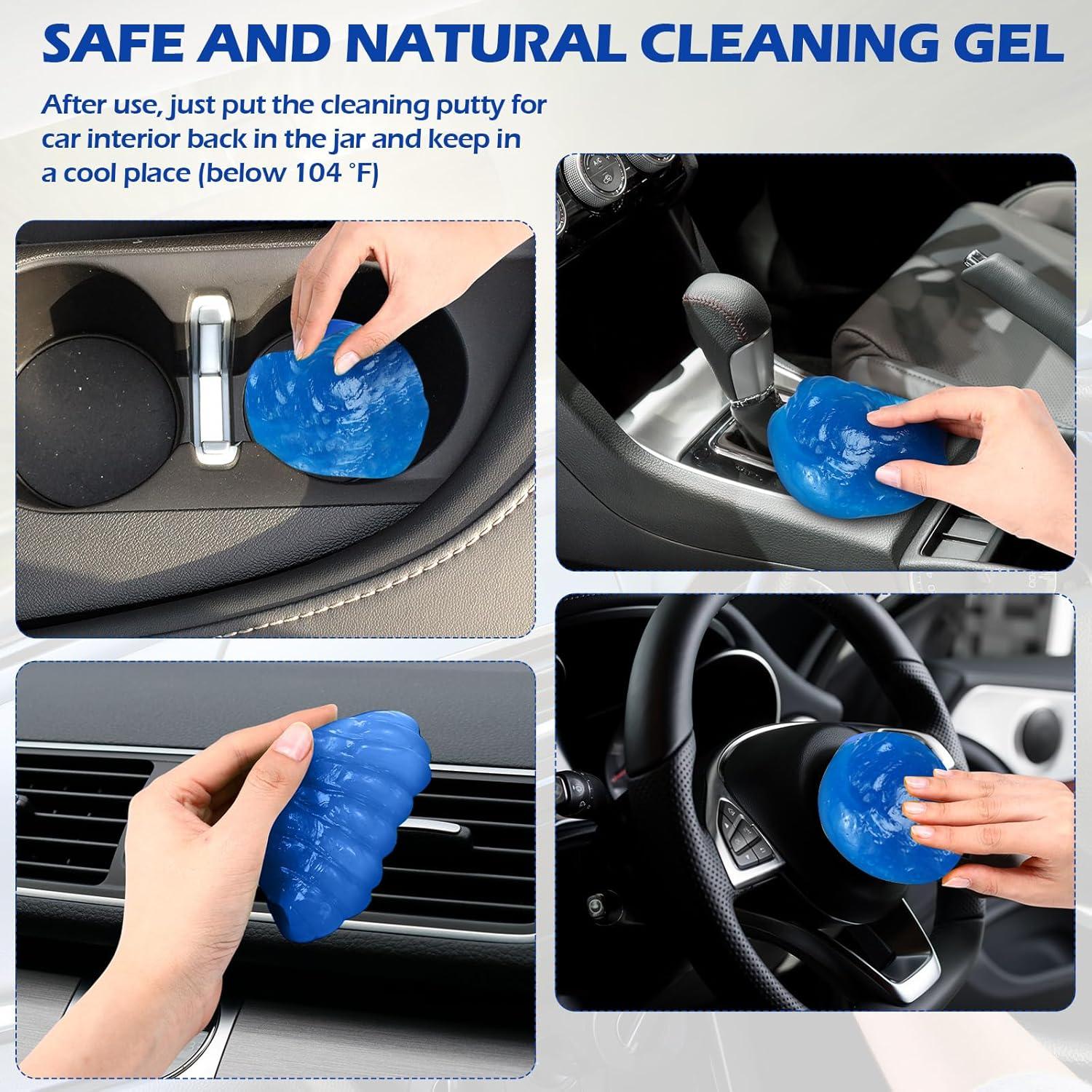 Kit de Limpieza para Autos Datanly - 12 Gel Azul 160g