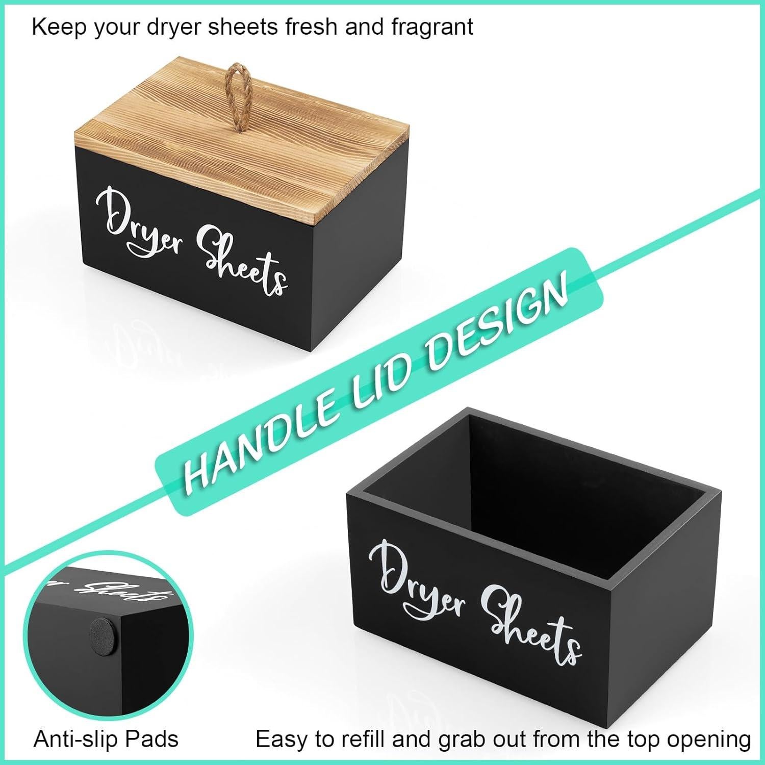 Soporte para Hojas de Secadora Bivvclaz Negro 17.9x11.6x9.5 cm