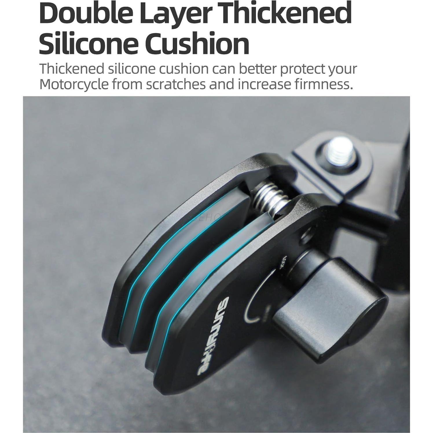 Soporte de Cámara para Motocicleta BEHORSE Ajustable