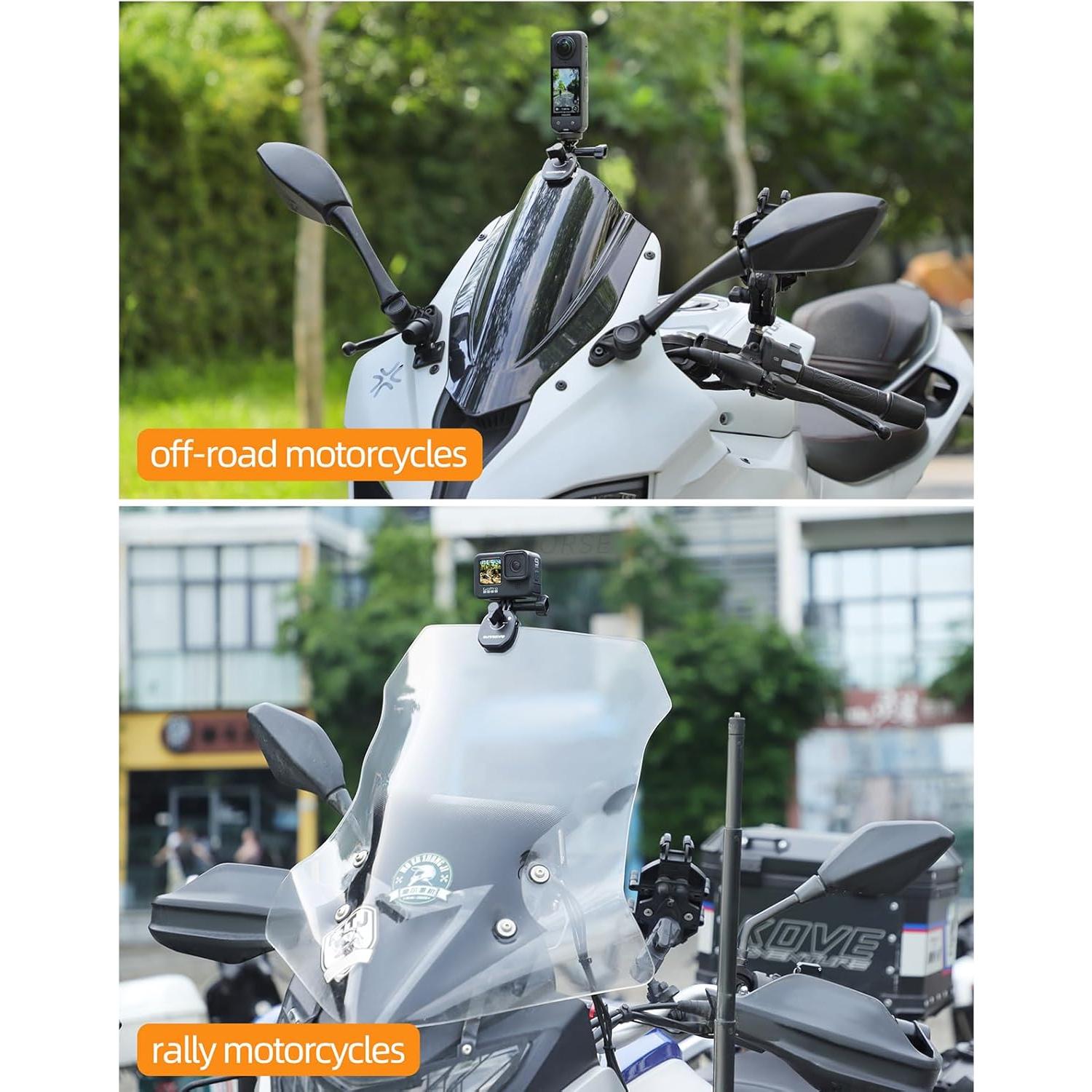 Soporte de Cámara para Motocicleta BEHORSE Ajustable