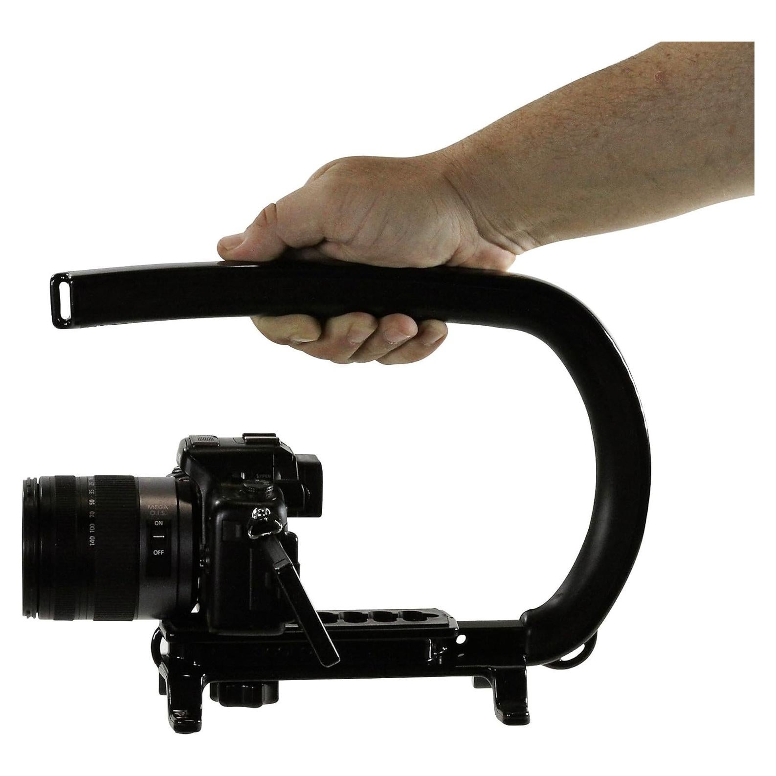 Mango Estabilizador de Cámara Scorpion Cam Caddie Negro