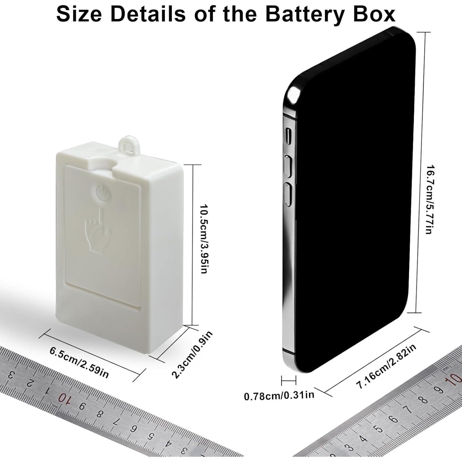 Paquete de 2 luces LED COB 2m 640 LED BSGlobal blanco frío