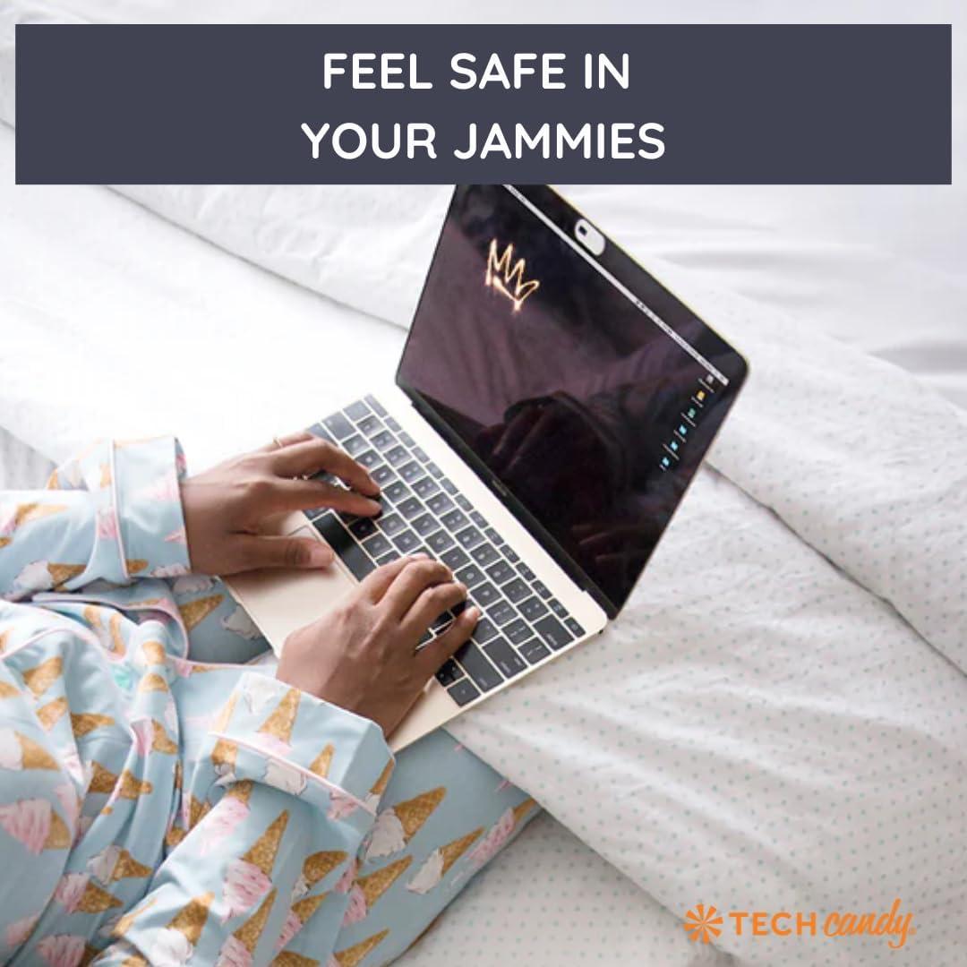 Cubierta de Webcam Bad Guy Blocker Tech Candy Blanco - Delgado y Seguro