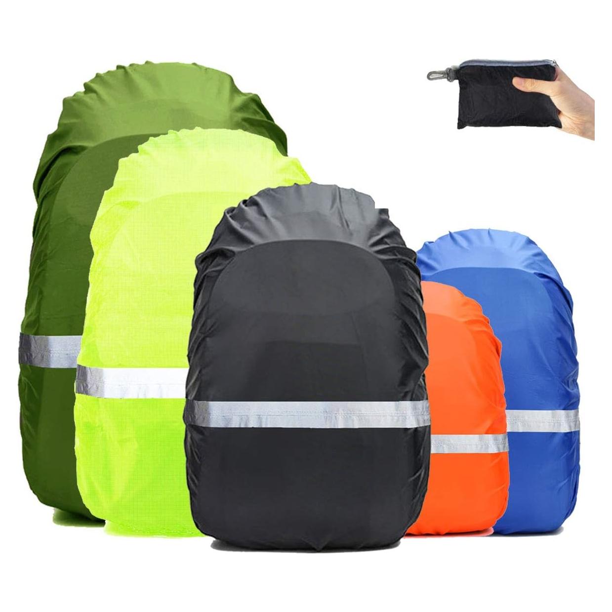 Funda de Mochila Frelaxy Impermeable con Tira Reflectante