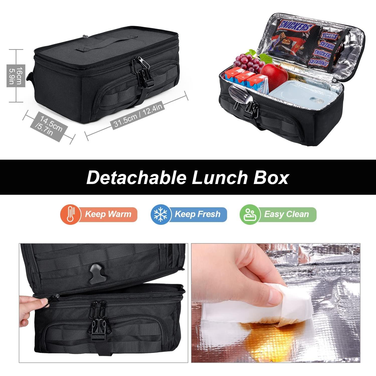 Mochila Táctica BERTASCHE para Laptop 15.6" Negra 35L