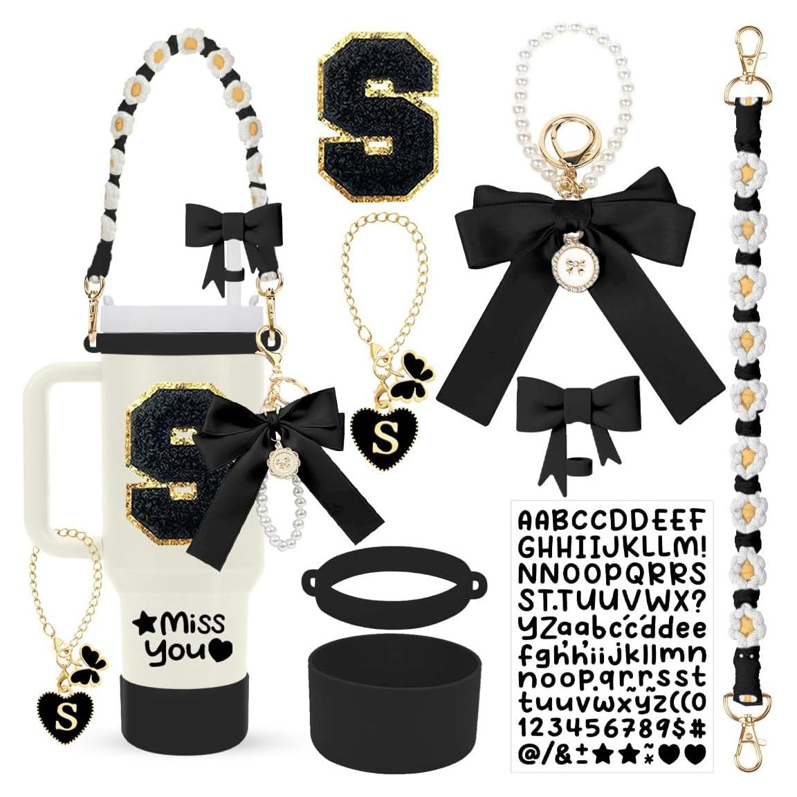 Juego de Accesorios para Copa Stanley 8 Piezas HAIREASON