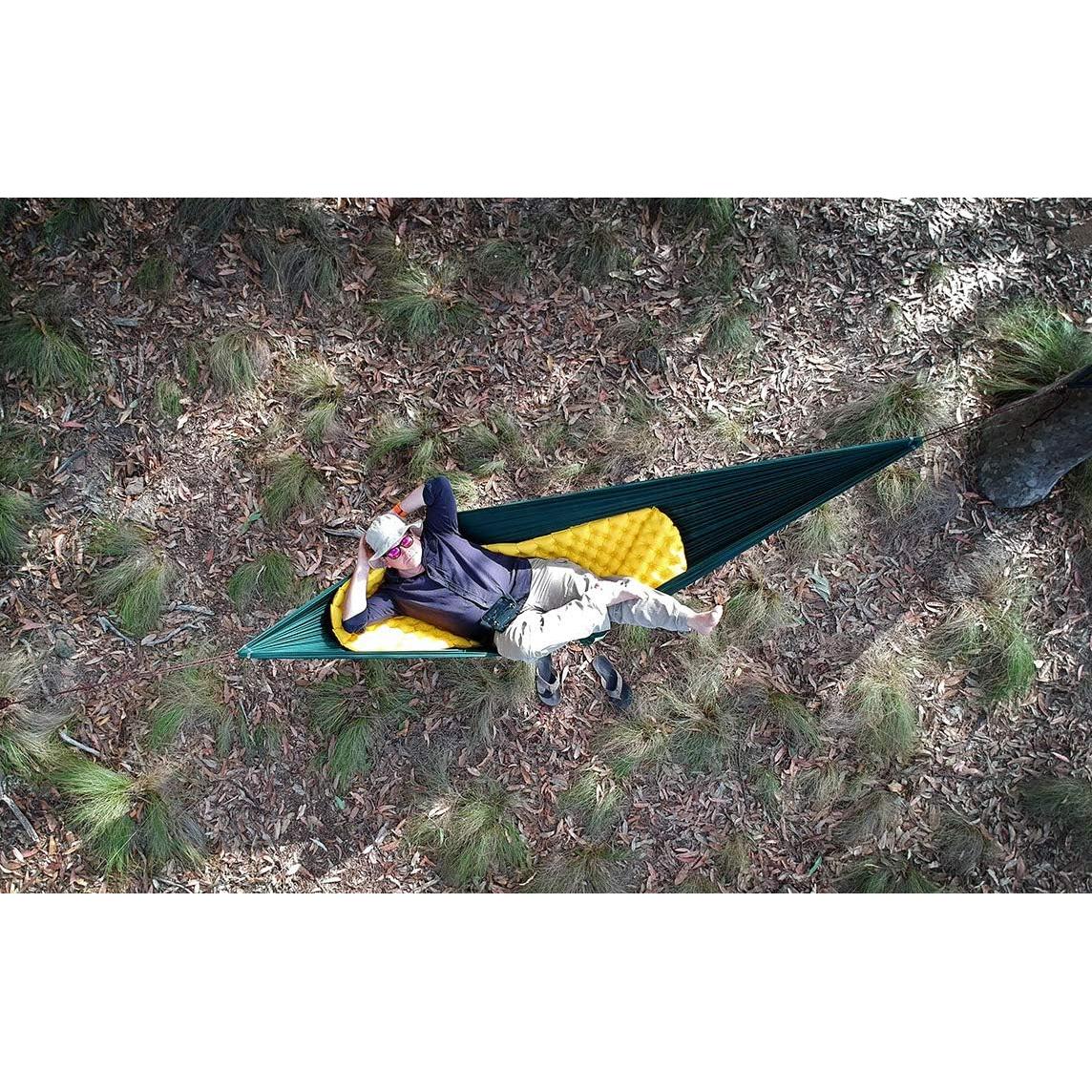 Hamaca Bliss Individual Verde - Camping 300x150 cm 160 kg