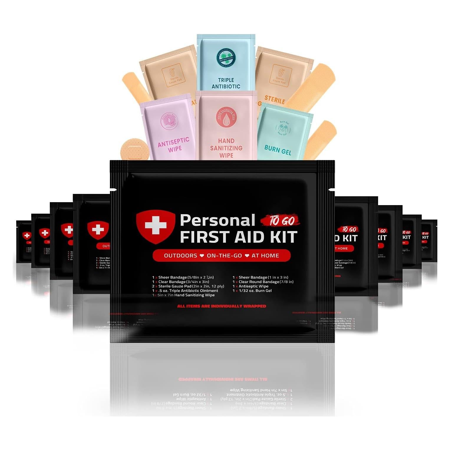 Kit de Primeros Auxilios Portátil pH Advantage - 10 Piezas