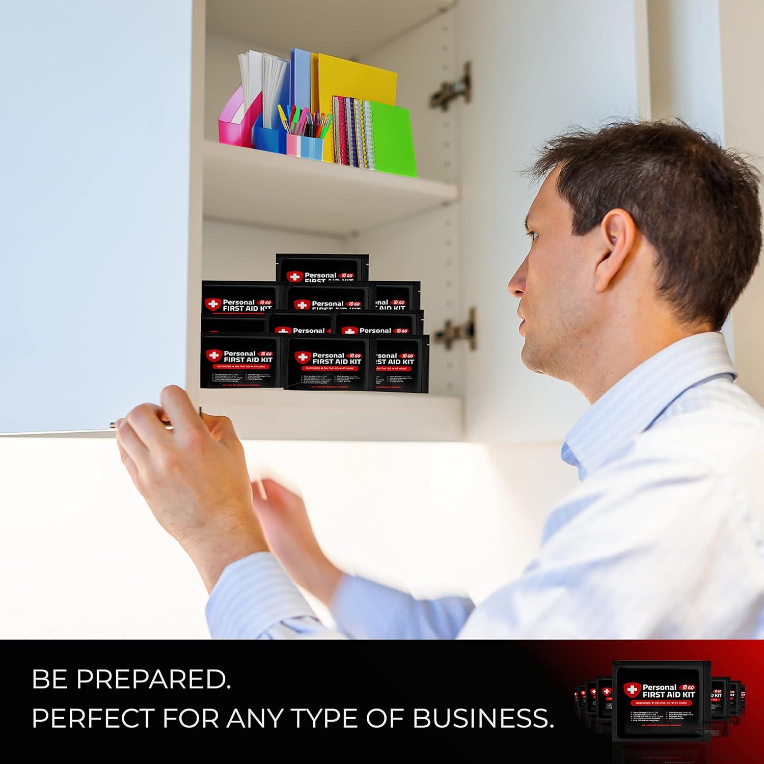 Kit de Primeros Auxilios Portátil pH Advantage - 10 Piezas