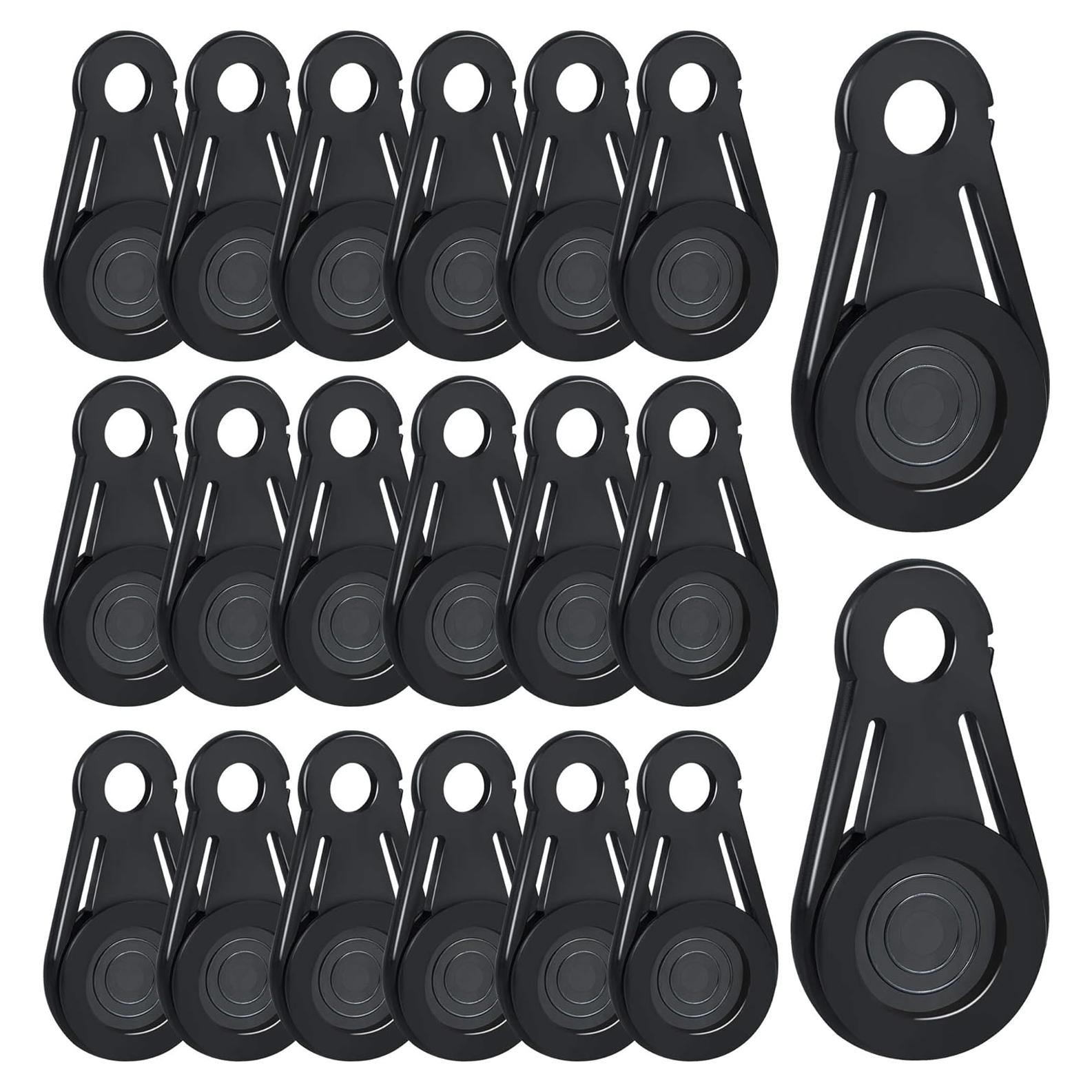 Paquete de 20 Sujetadores de Lona Milkary 8.26x4.59cm Impermeables