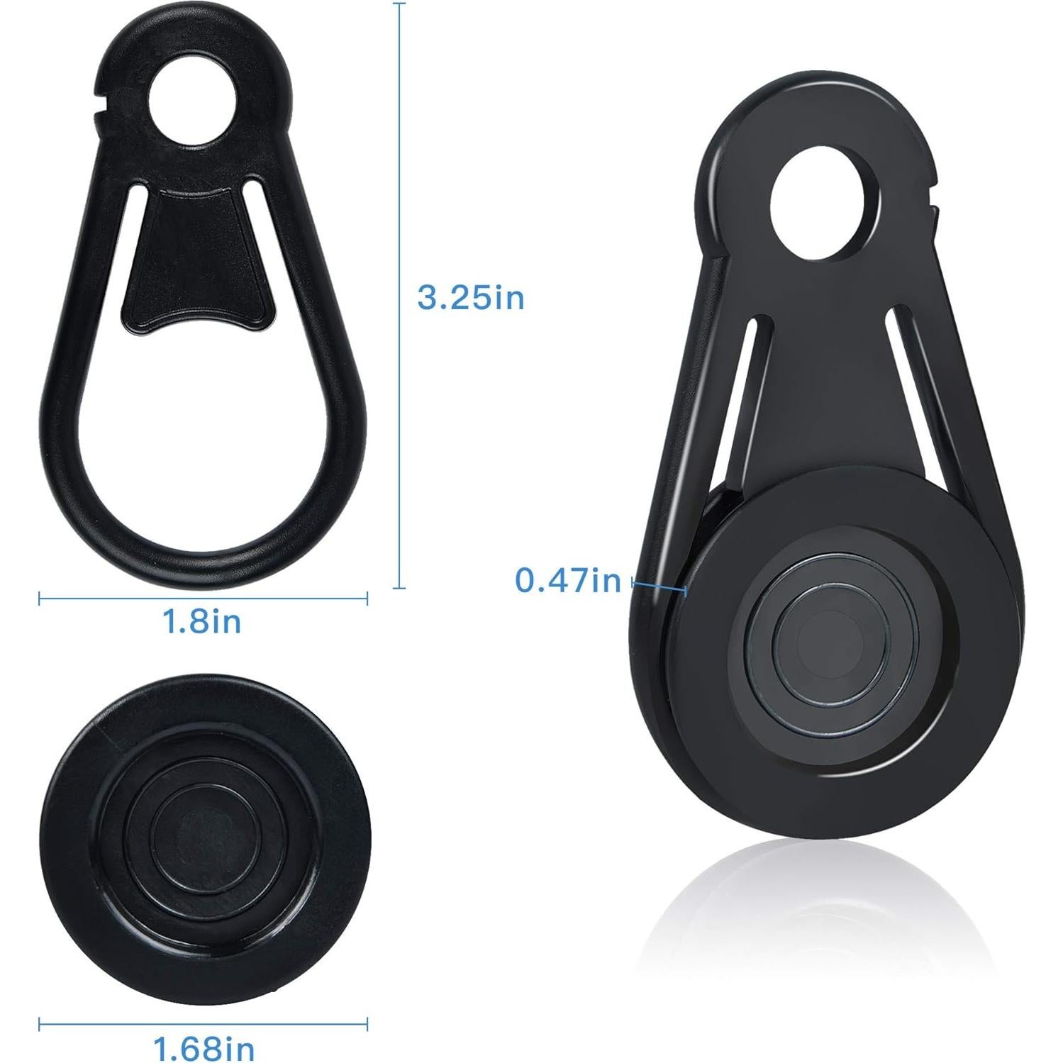 Paquete de 20 Sujetadores de Lona Milkary 8.26x4.59cm Impermeables