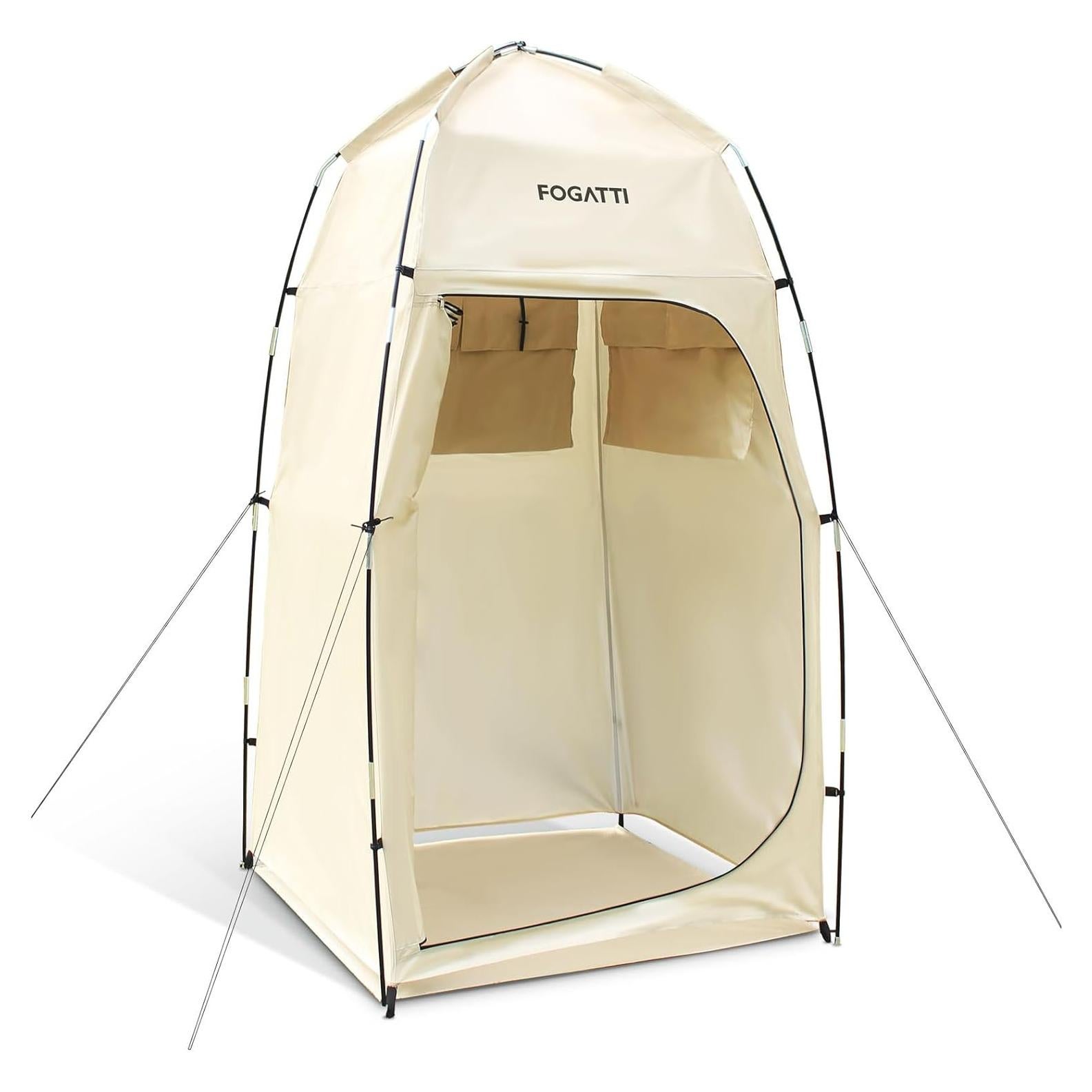 Carpa de Ducha Portátil FOGATTI 2.1m Impermeable para Camping