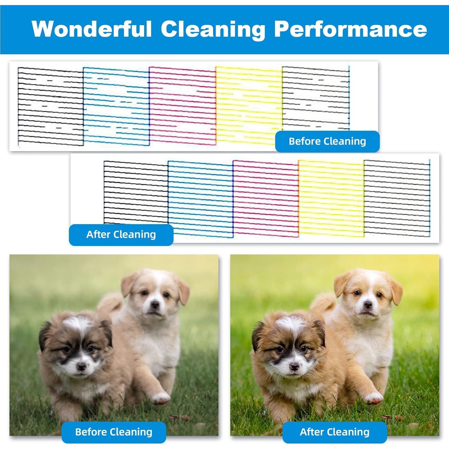 Kit de limpieza de cabezales EXCERCUS 200ml para impresoras HP Epson Canon