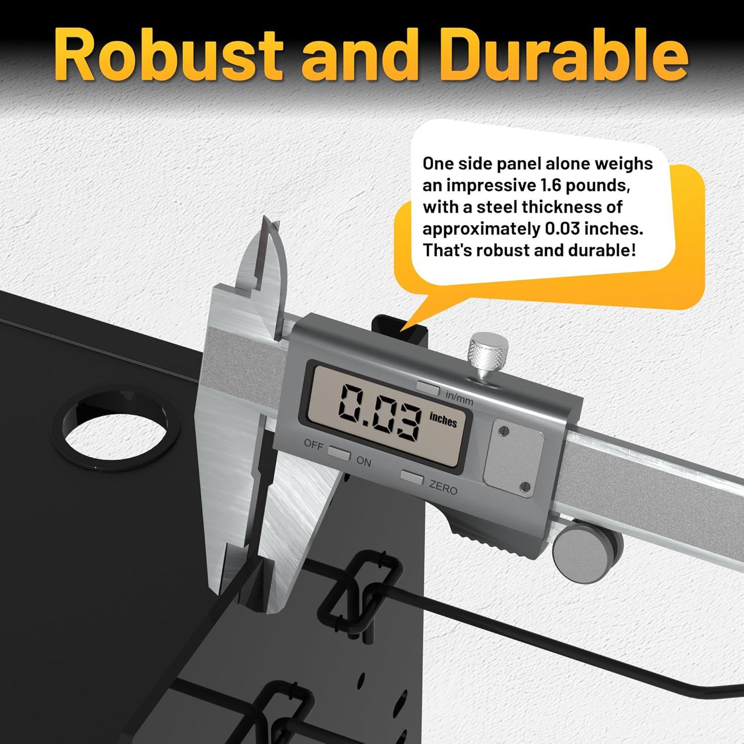 Organizador de Herramientas de Pared CFMASTER 4 Capas con Carga