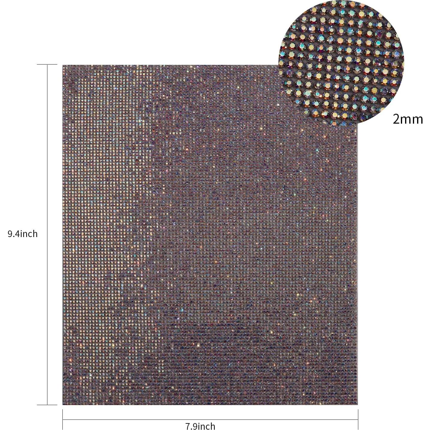 Hojas de Strass Brillantes HANWER 23.9x20.1 cm Autoadhesivas